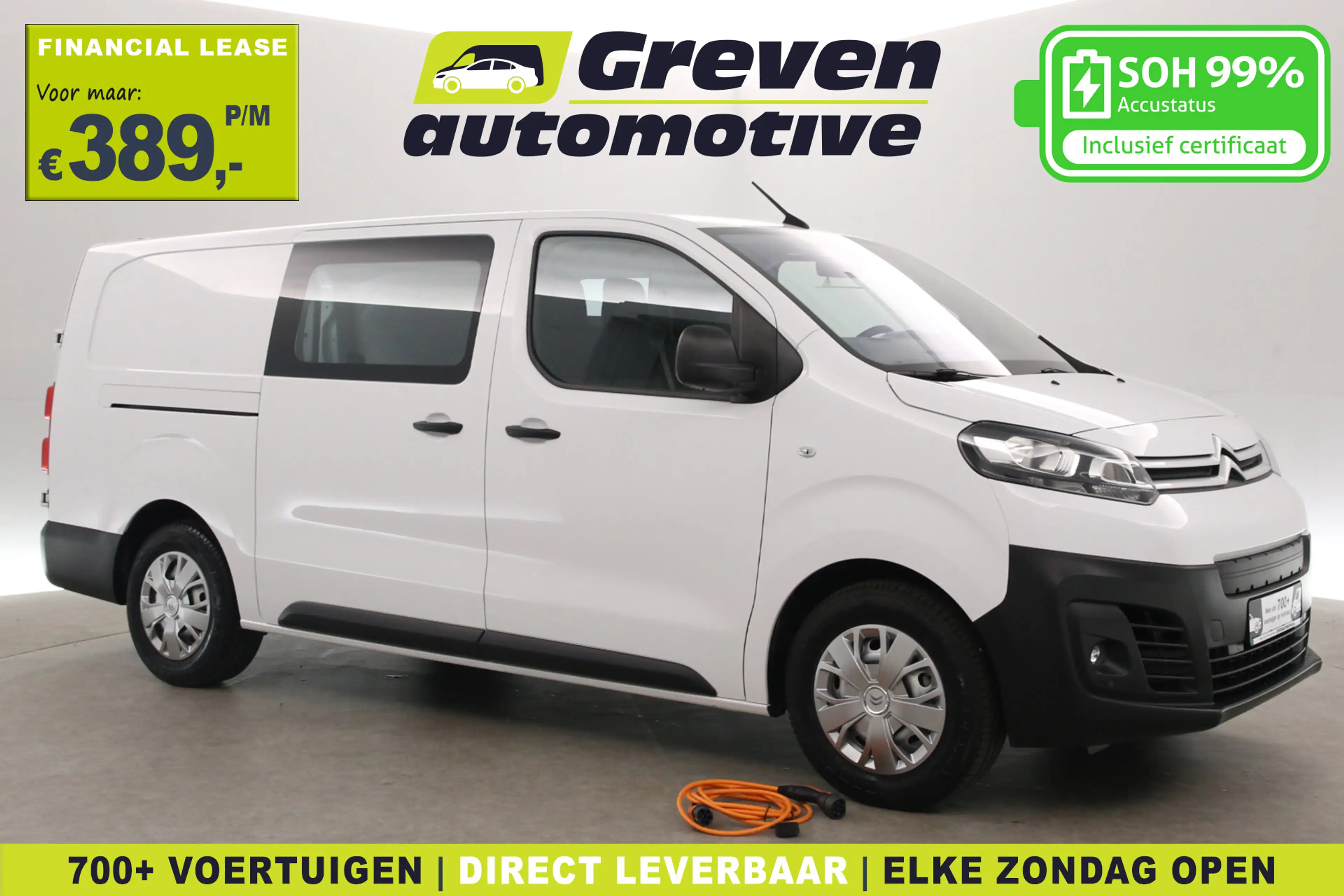 Peugeot e-Expert Citroën e-Jumpy L3H1 | Snelladen | SOH 99% | Airco
