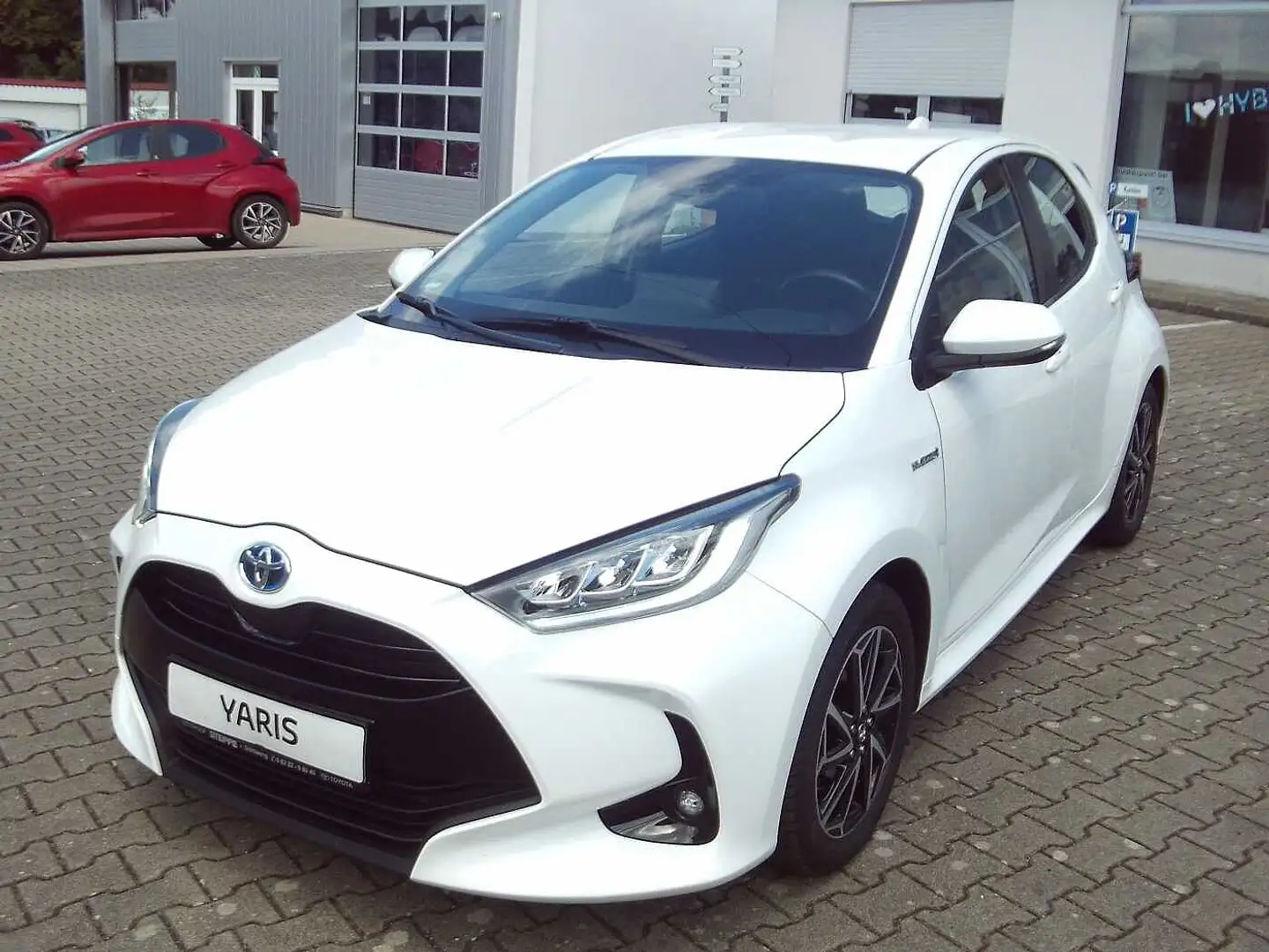 Toyota Yaris Hybrid 5-Türer 1.5 VVT-i Weiß - 2