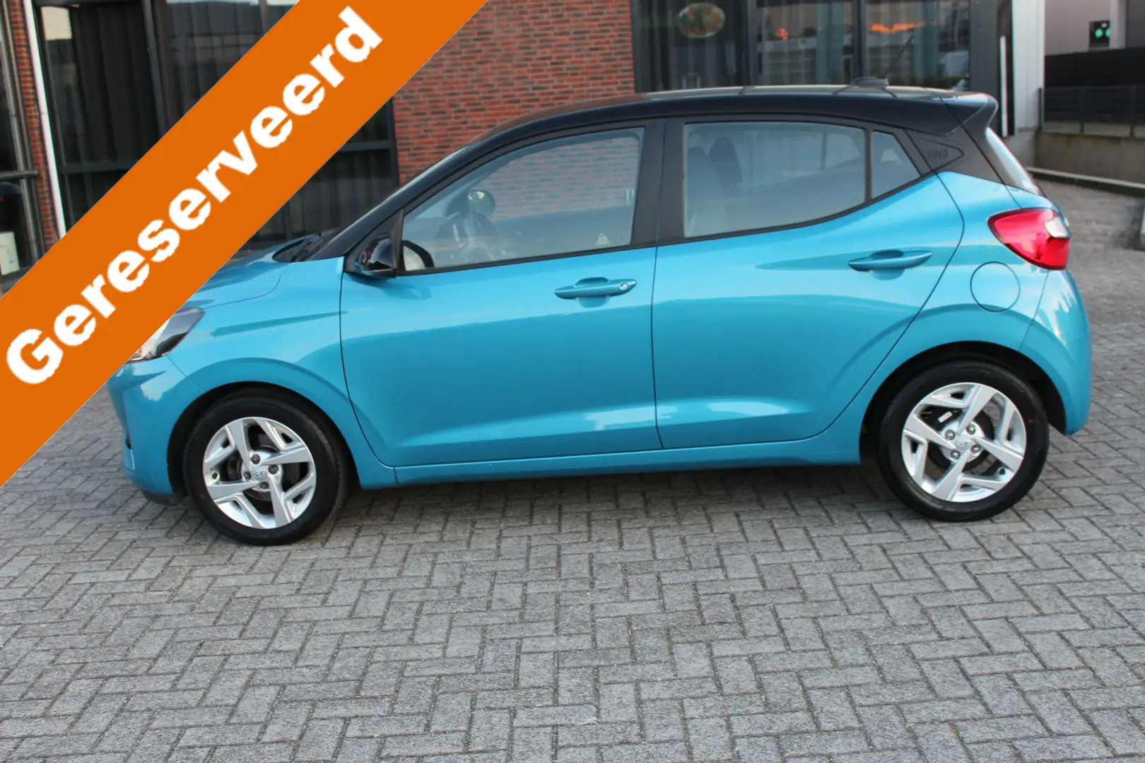 Hyundai i10 1.0 Premium Clima-Cruise-Navi-Camera Bleu - 1