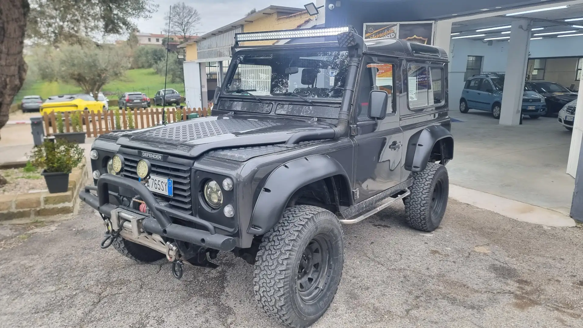 Land Rover Defender 90 3.5 V8 Fam County SW - 1