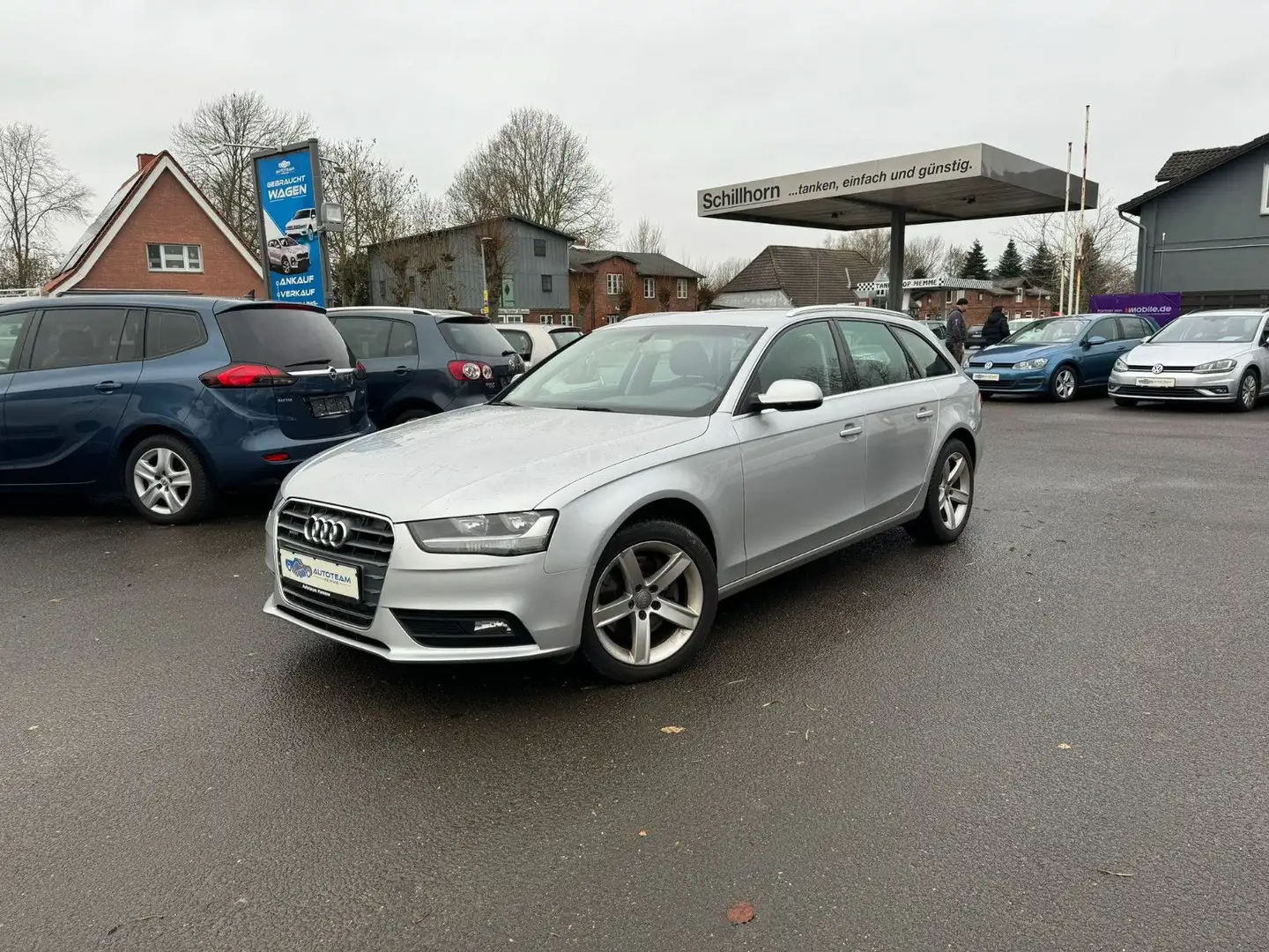 Audi A4 3,0TDI QUATTRO AUTOMATIK/HU NEU/NAVI/KLIMA Silber - 1