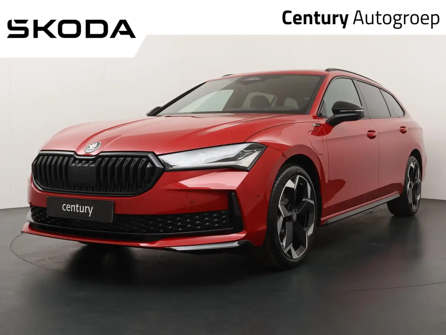 Skoda Superb Combi 1.5 TSI PHEV Sportline Business + Ventilatie Rood - 1