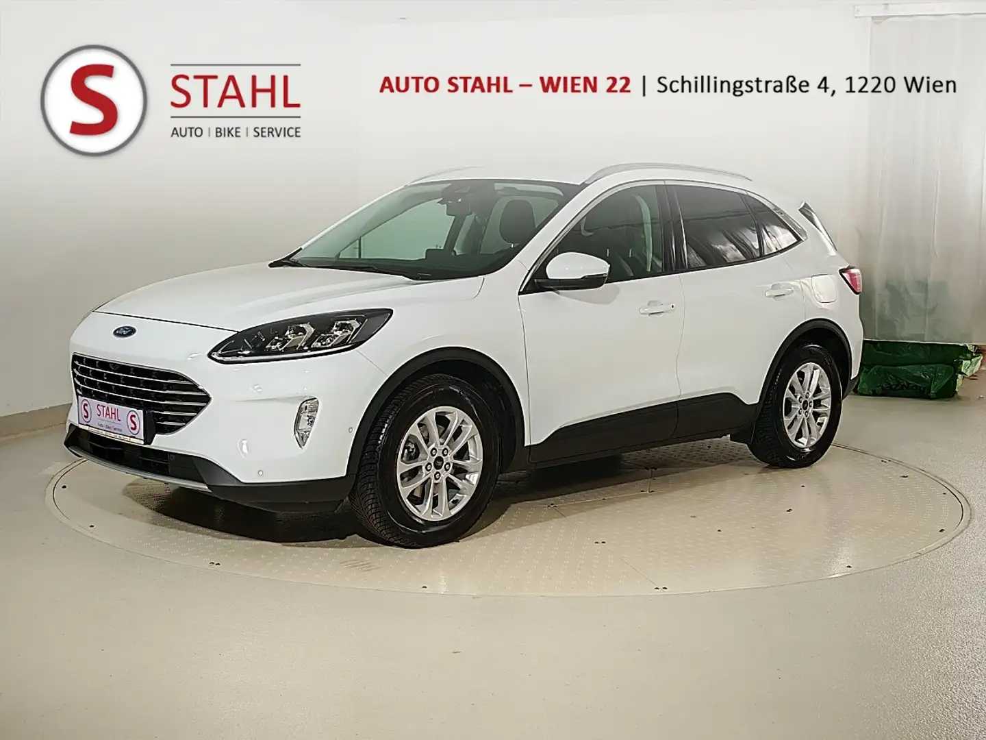 Ford Kuga 1,5 EcoBlue Titanium X Automatik Weiß - 1