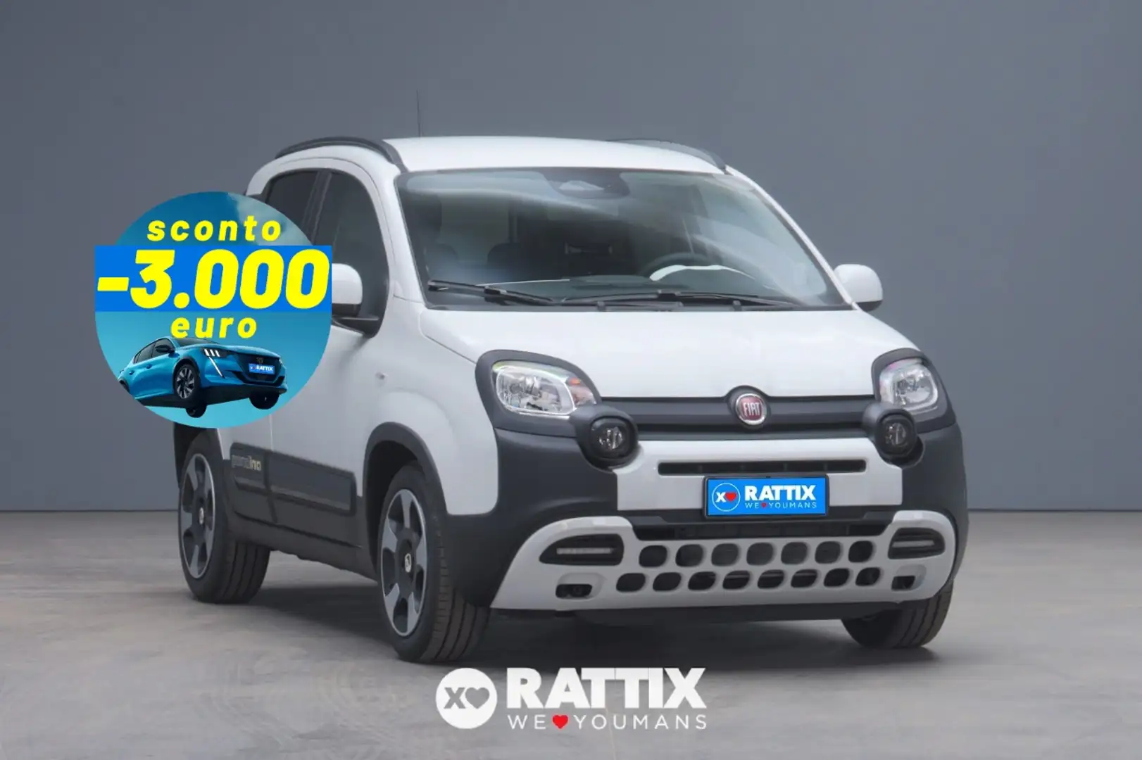Fiat Panda Pandina 1.0 Firefly Hybrid 70CV Blanco - 1