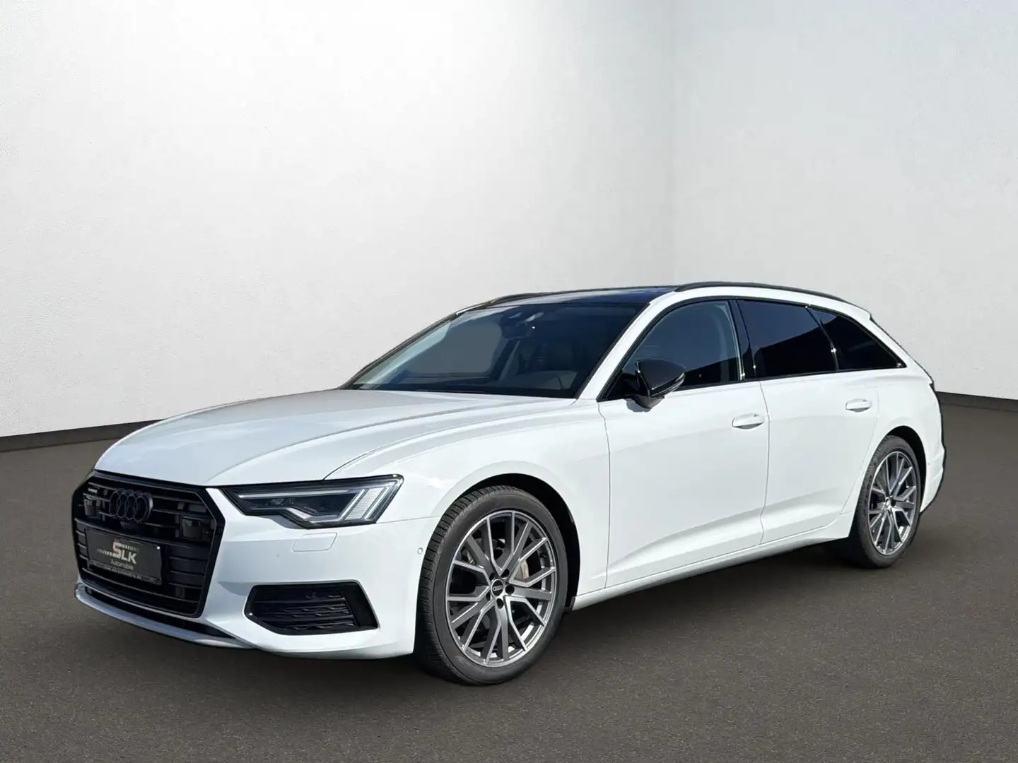 Audi A6 Avant 45TDi quatt. design Matrix Pano Virtual Blanc - 1