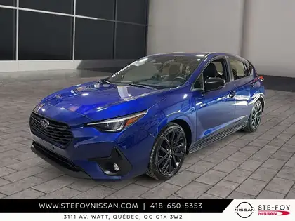 Blue 2024 Subaru Impreza Wagon All-Wheel Drive Automatic