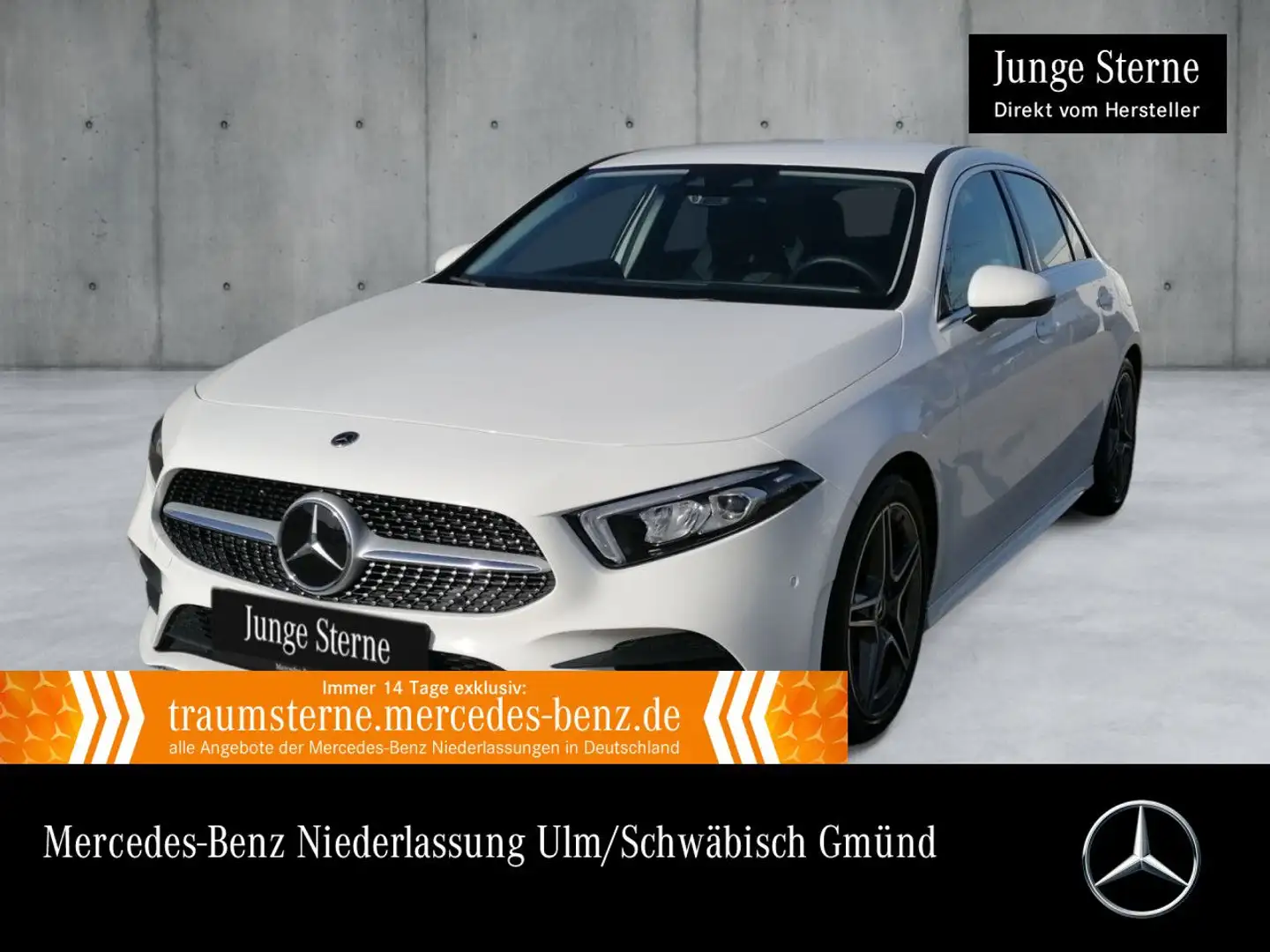 Mercedes-Benz A 200 4M AMG+LED+KAMERA+8G Weiß - 1