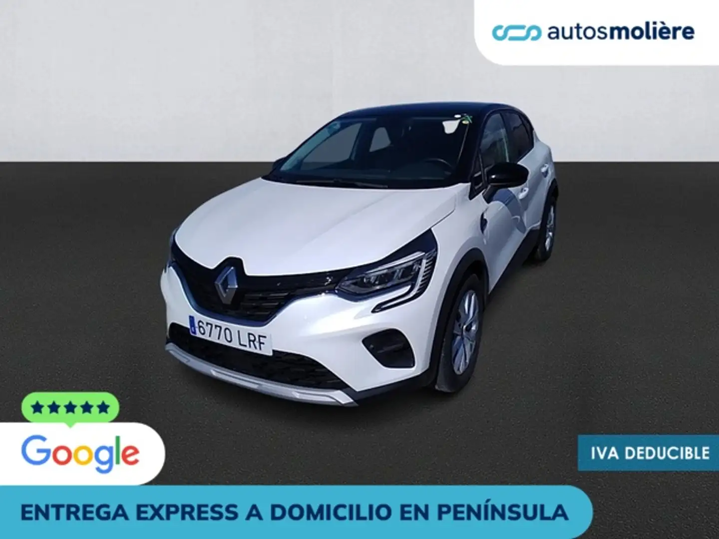 Renault Captur TCe Intens 74kW GLP Blanco - 1