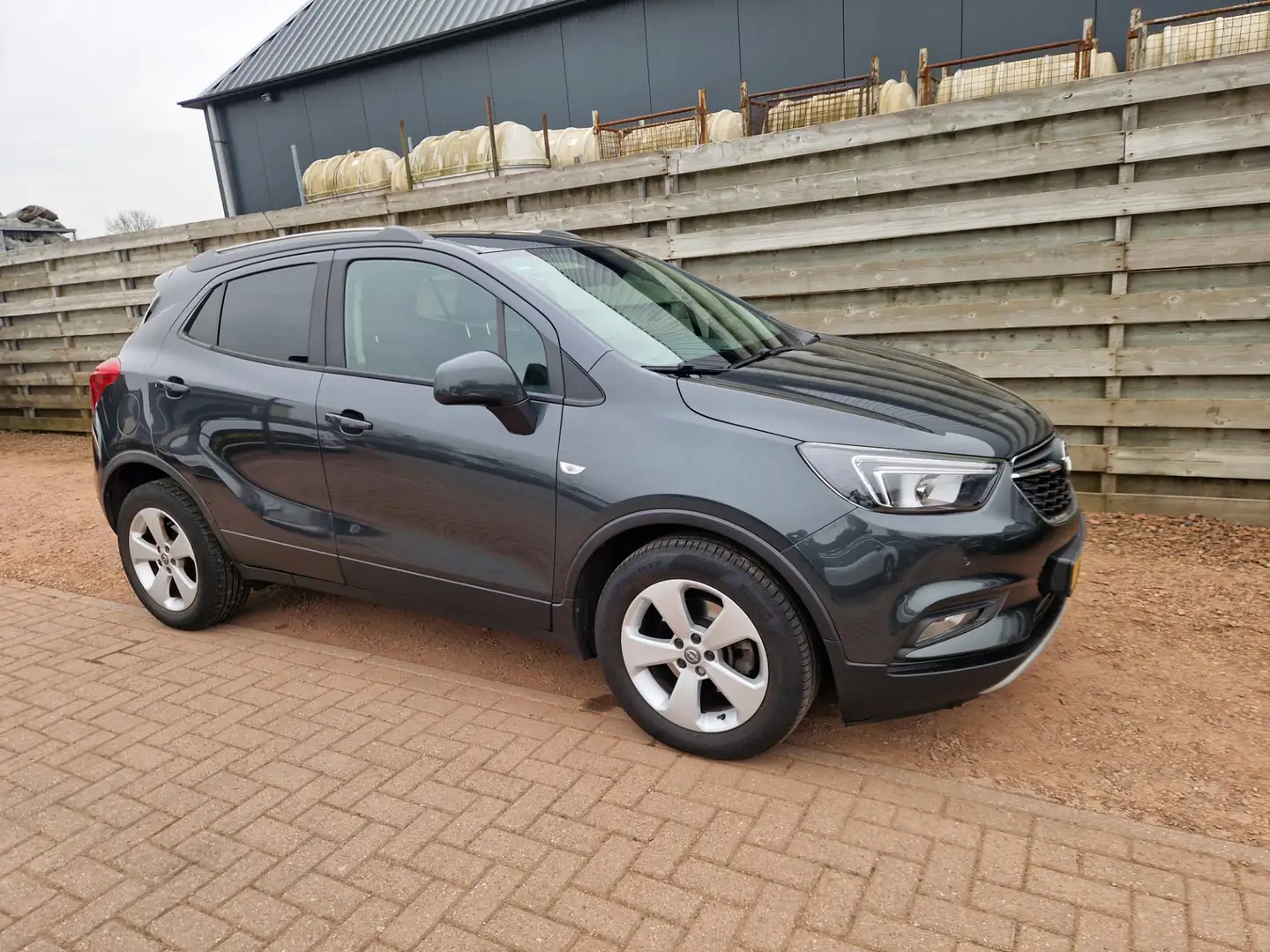 Opel Mokka X 1.4 Turbo Edition Navigatie+ Camera Grijs - 1