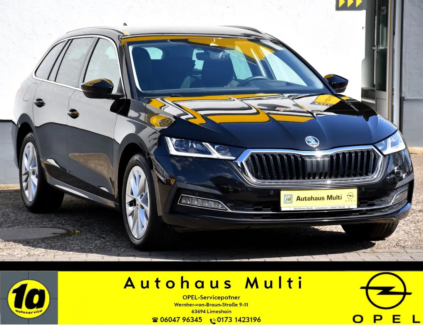 Skoda Octavia Combi Style Navi ACC HuD LED Kamera KeyL Negro - 1