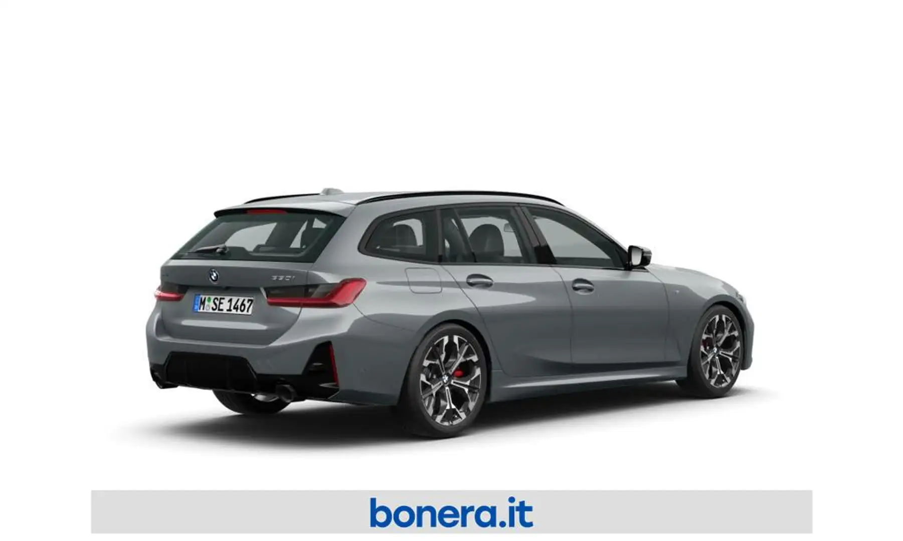 BMW 330 i Touring xdrive MSport Pro auto Grigio - 2
