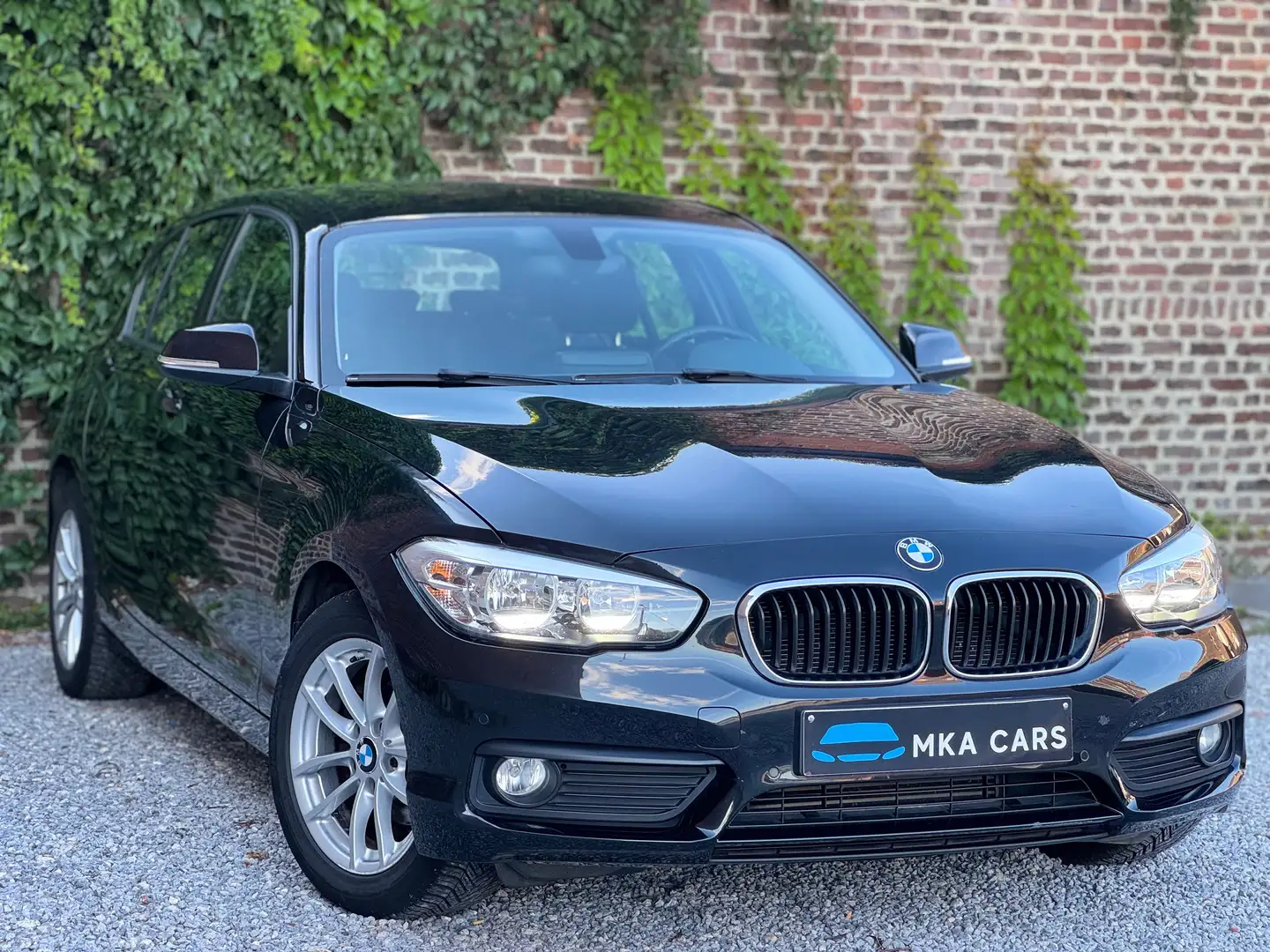BMW 116 116 dA Automatique Navi Airco Faible Km Garantie Nero - 1