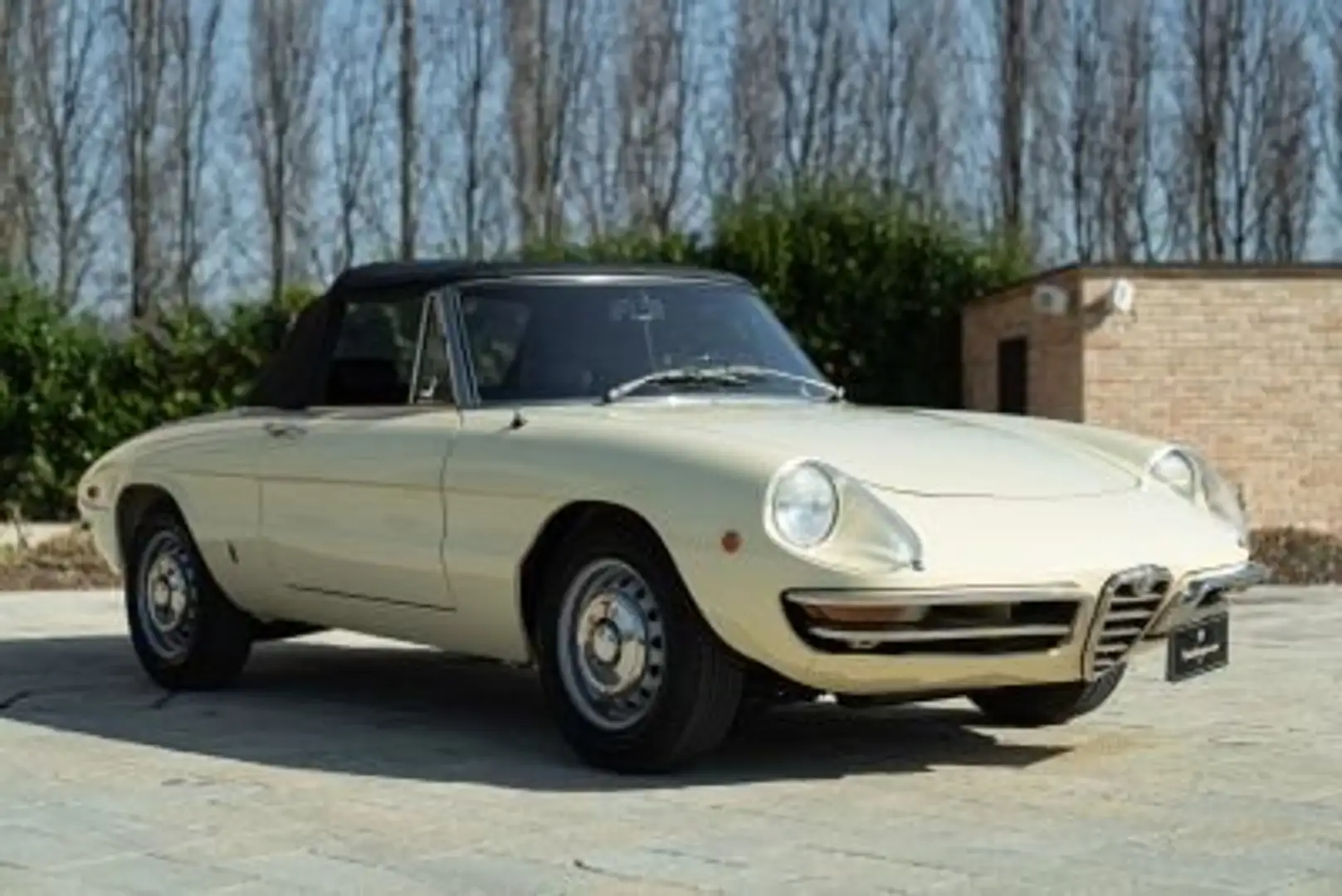 Alfa Romeo 1750 SPIDER VELOCE "OSSO DI SEPPIA" Bianco - 2