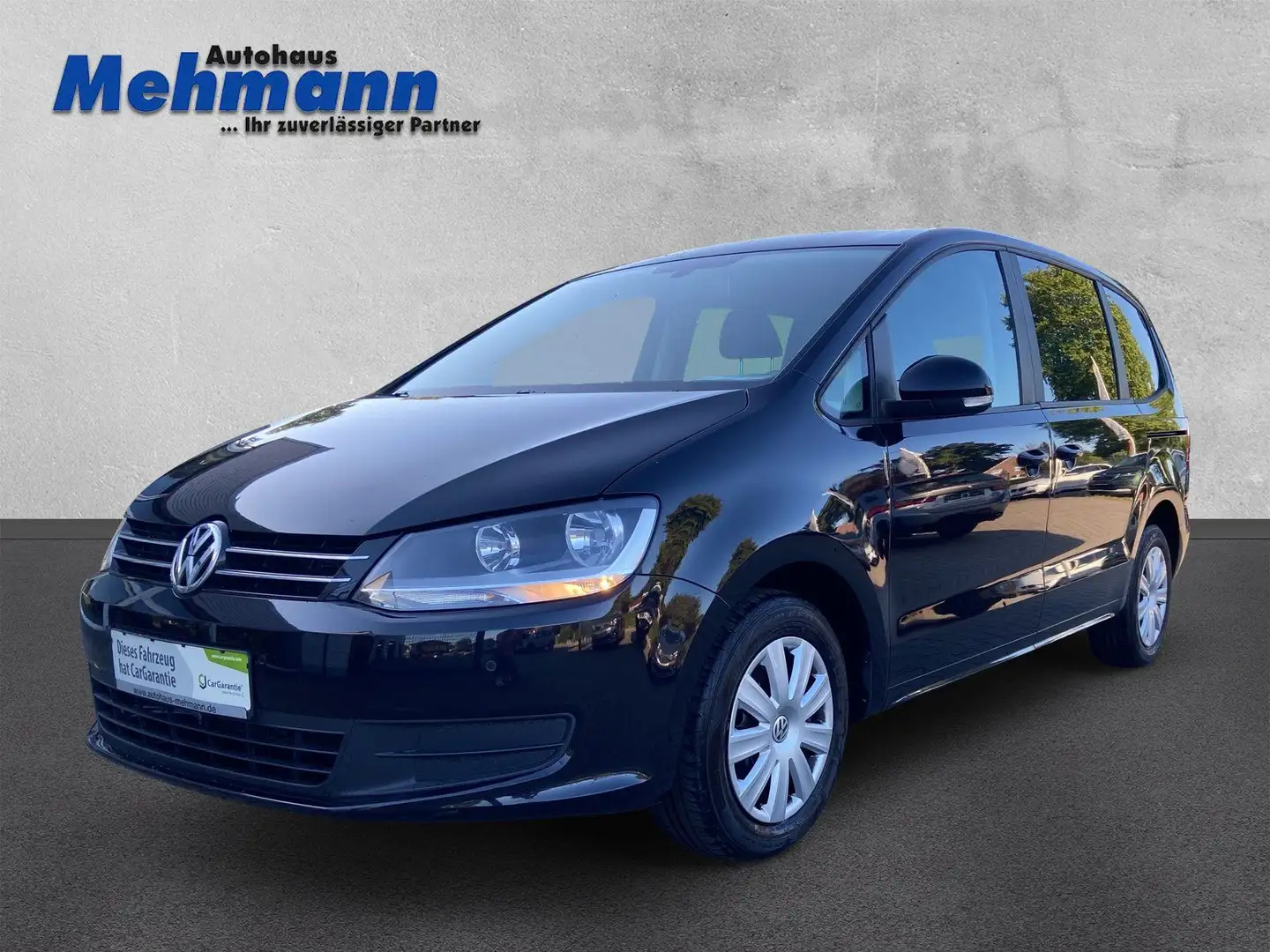 Volkswagen Sharan 2.0 TDI 7-Sitzer Trendline *Klimaautomati Schwarz - 1