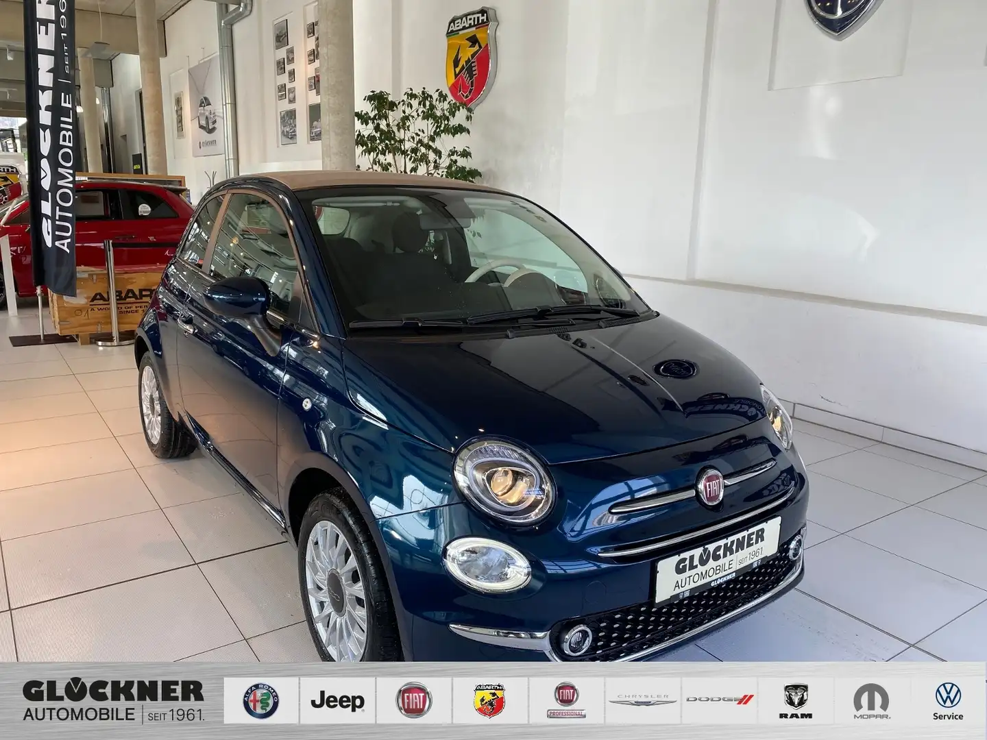 Fiat 500C 1.0 Hybrid DOLCEVITA Blau - 1
