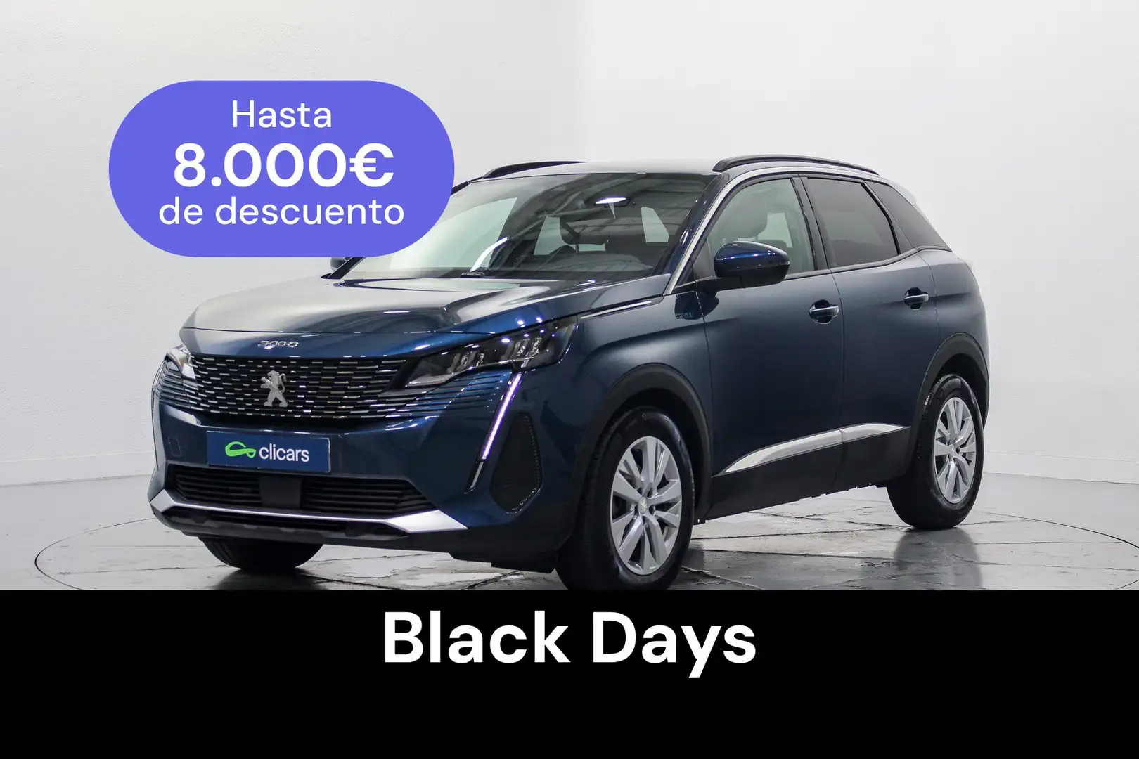 Peugeot 3008 1.5BlueHDi Style S&S 130 Bleu - 1