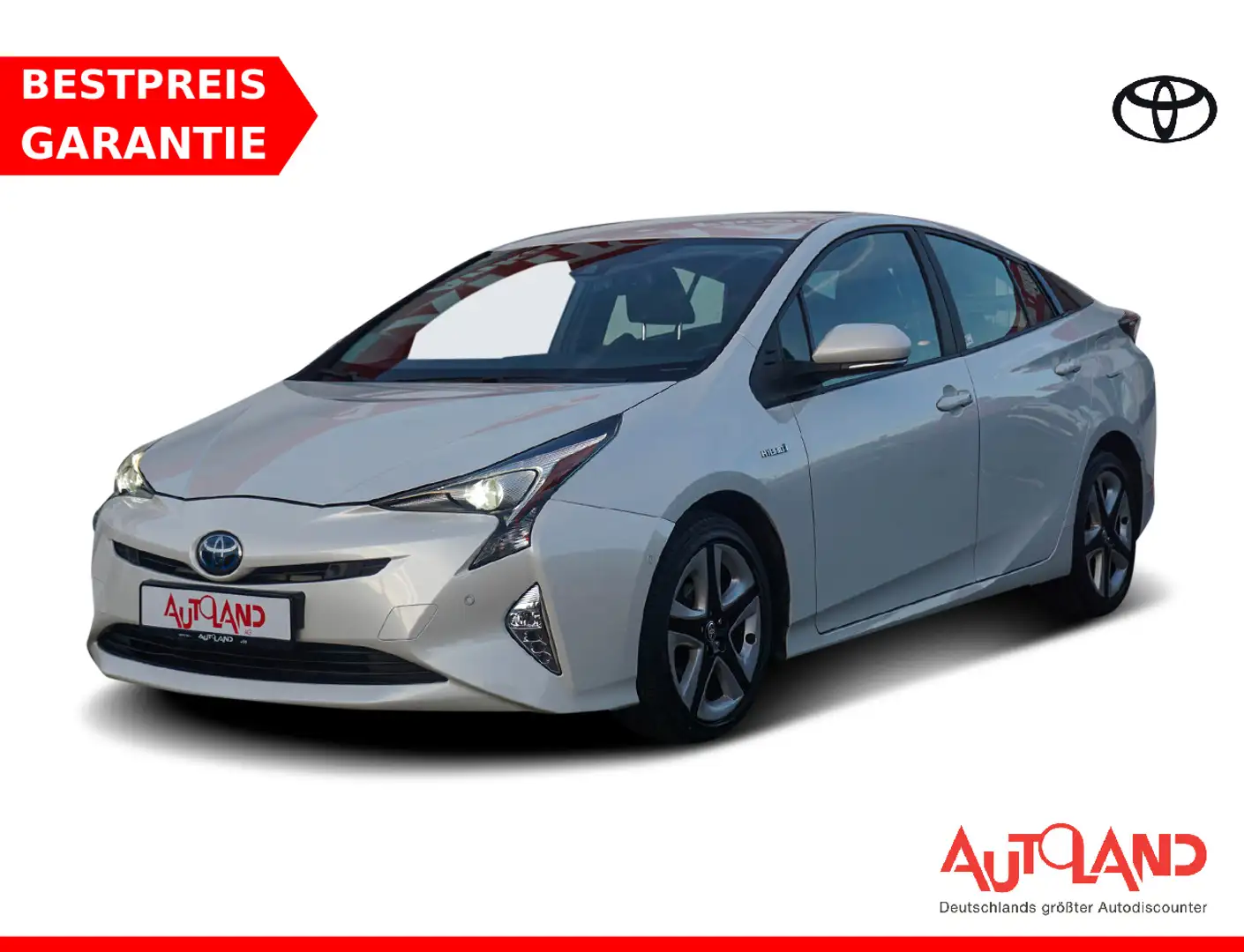 Toyota Prius 1.8 Hybrid Executive Aut. LED Navi ACC White - 1