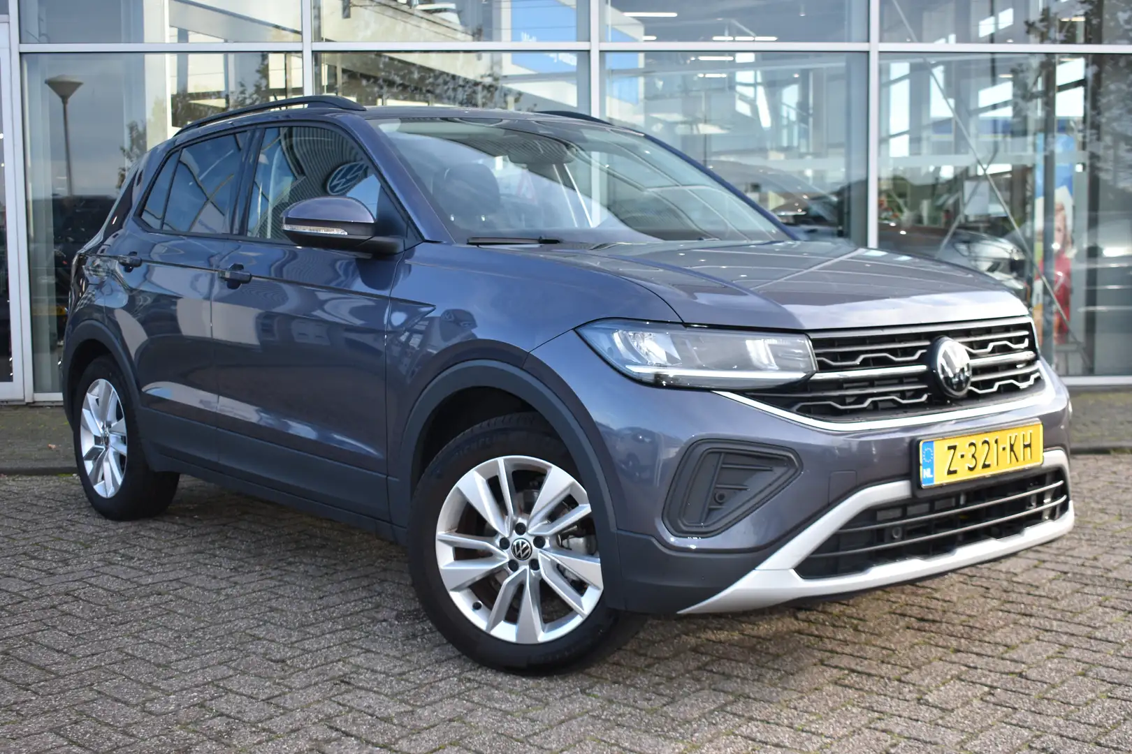 Volkswagen T-Cross 1.0 TSI 95PK Life Edition | STOELVERW. | ADAPT. CR Grijs - 2