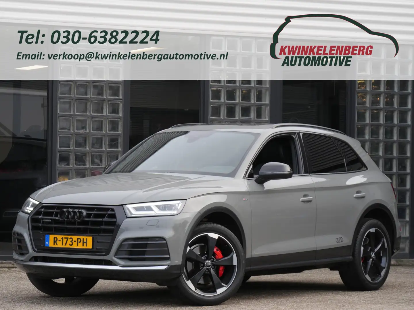 Audi RS Q5 2.0TFSI/ PANORAMADAK/ HEAD-UP/ RS-STOELEN/ CAMERA Grigio - 1