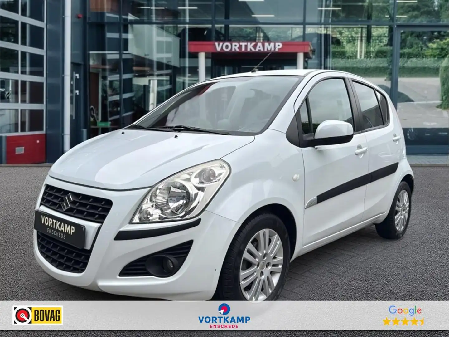 Suzuki Splash NIEUW STAAT! 1.0 VVT  EXCLUSIVE EASSS AIRCO/STOELV Blanc - 1