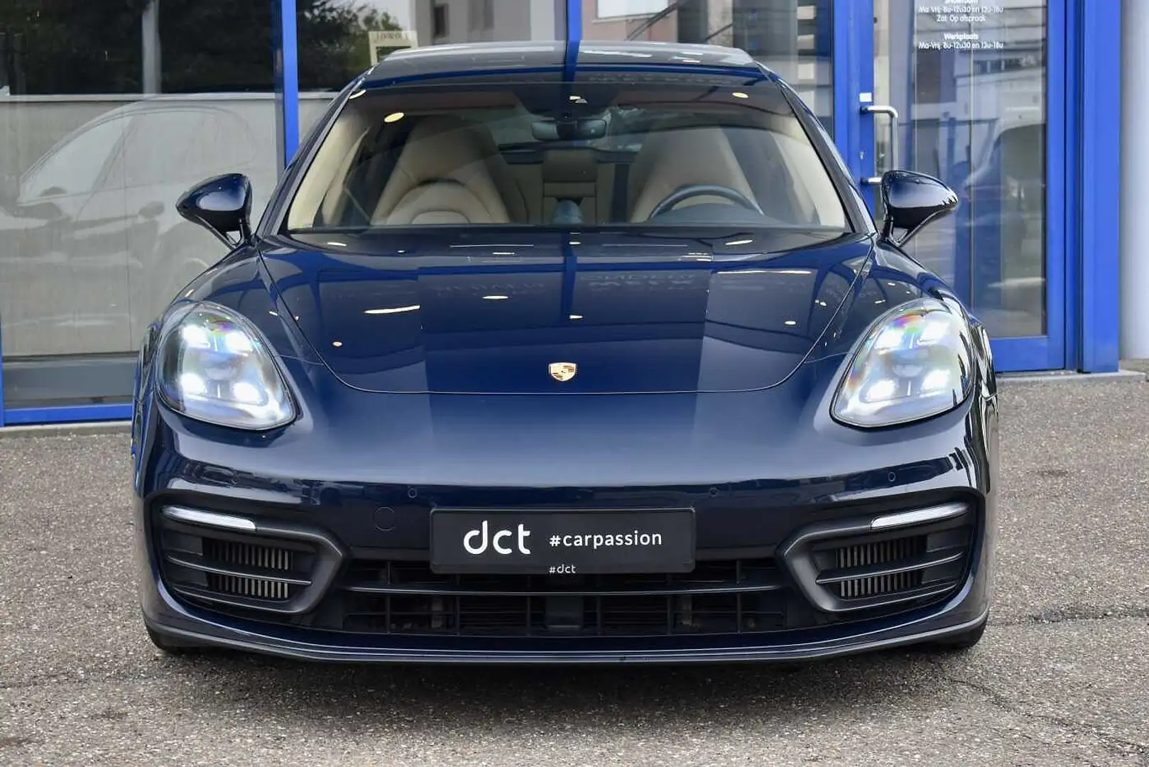 Porsche Panamera Sport Turismo Hybri Massage Pano BOSE Matrix 14Way Blauw - 2