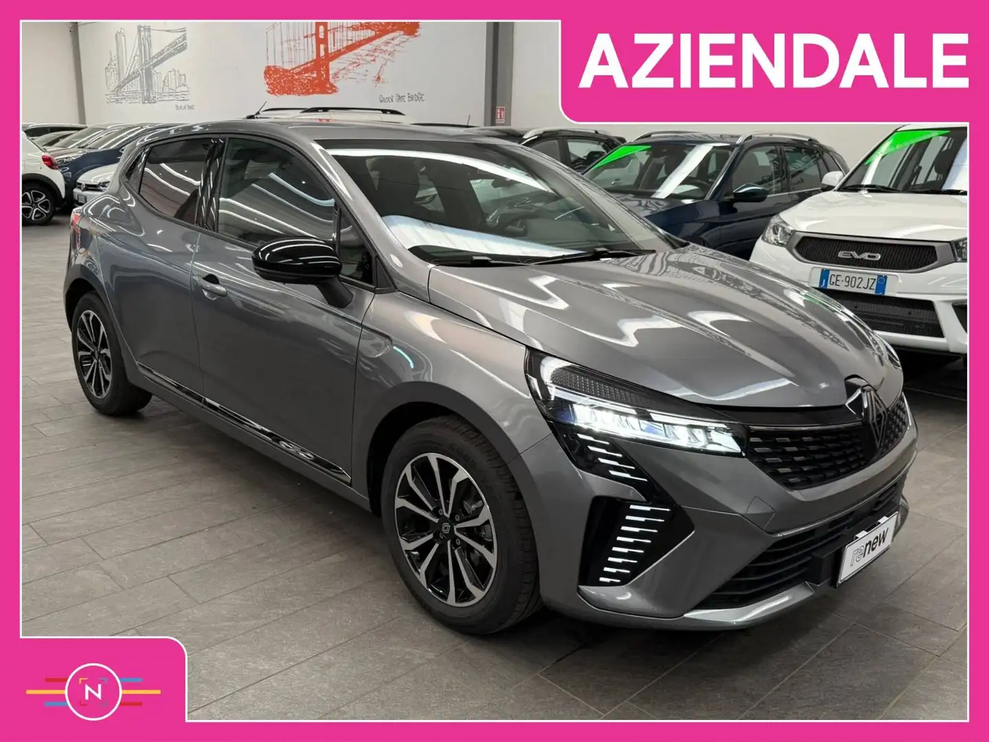 Renault Clio Techno 1.0 tce 90cv Grigio - 1