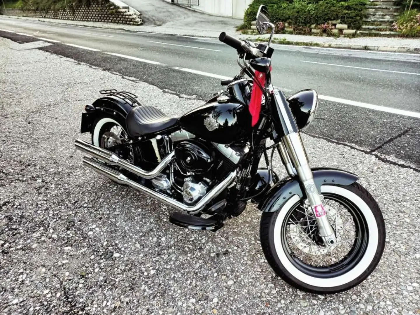 Harley-Davidson Softail Slim FLS Softail Slim Fekete - 1