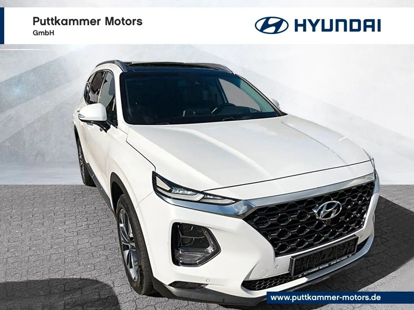 Hyundai SANTA FE 2.2 CRDi 4WD Premium/Leder360°PanoDach Weiß - 1