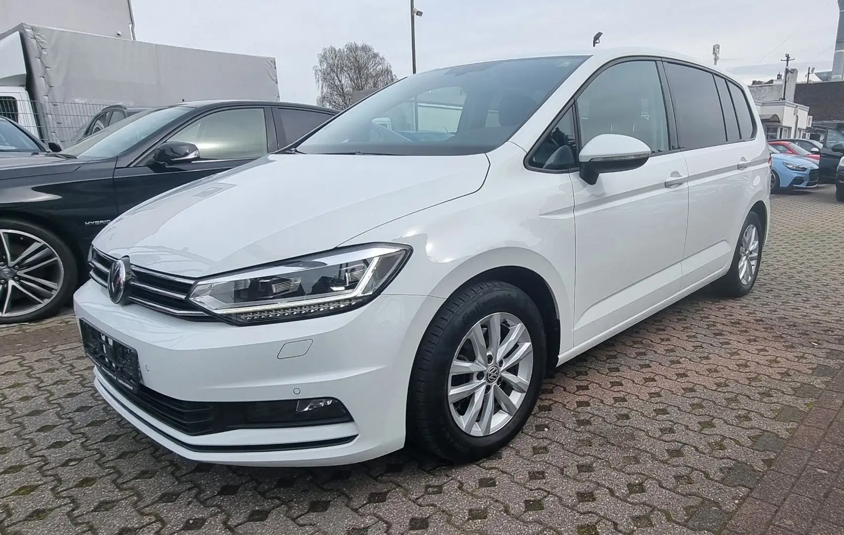 Volkswagen Touran Comfortline-KLIMA-AUTOMATIK-LED-EURO6- Bianco - 1