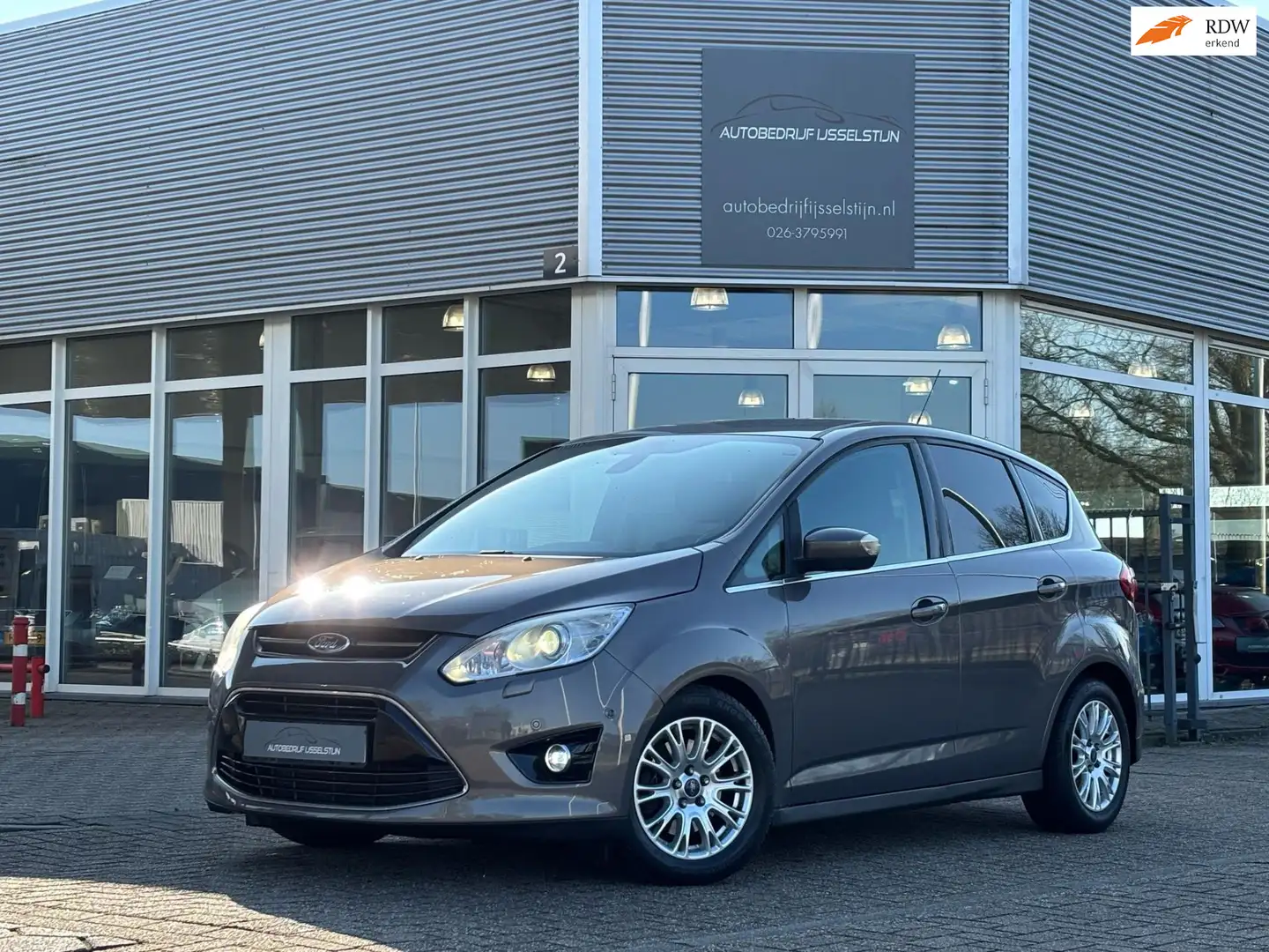 Ford C-Max 1.6 182 Pk / Navi / Climate / Cruise Control / Cam Šedá - 1