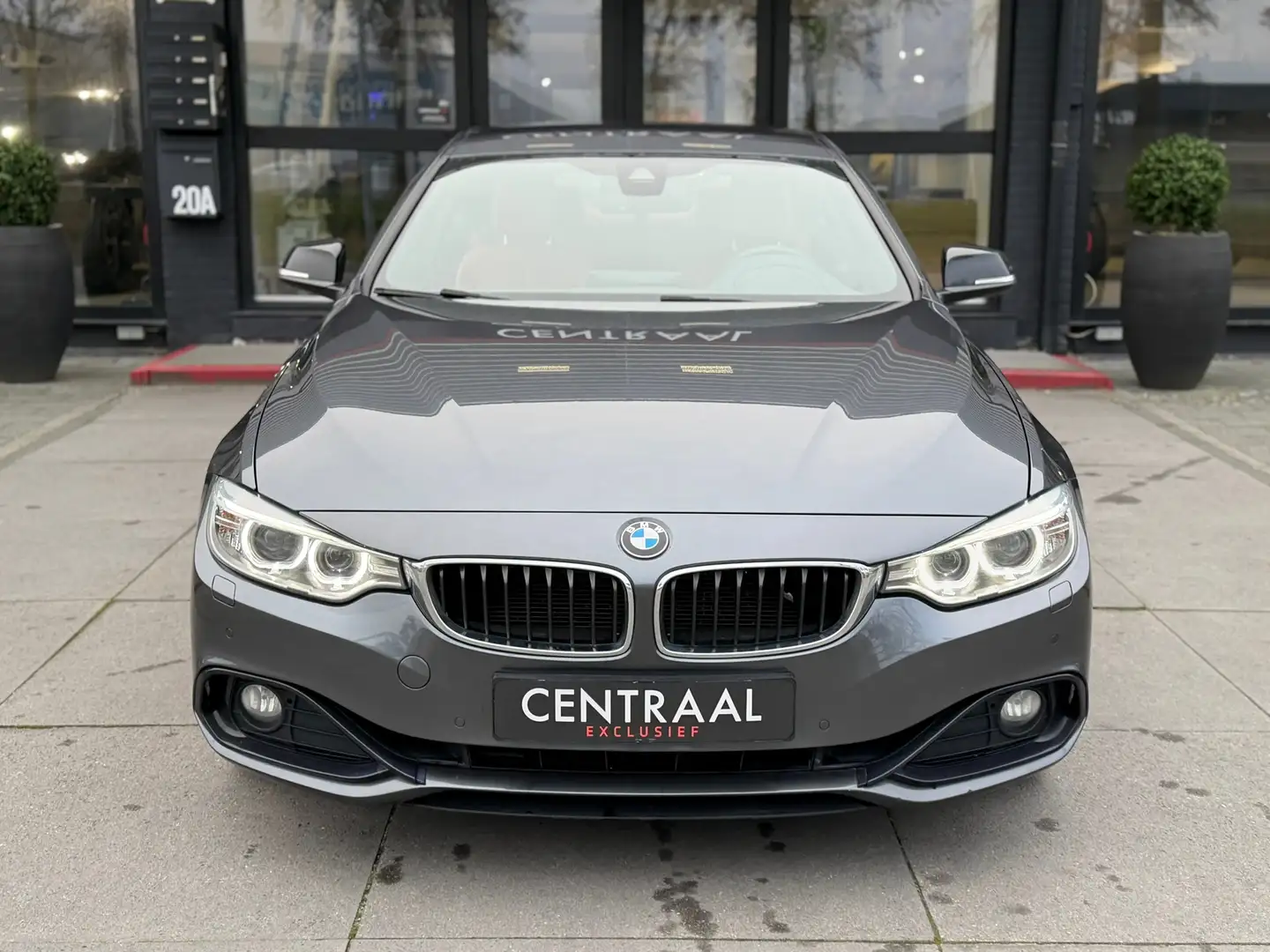 BMW 428 4-serie Coupé 428i High Exe Sportline|Head-Up|Came Grijs - 2