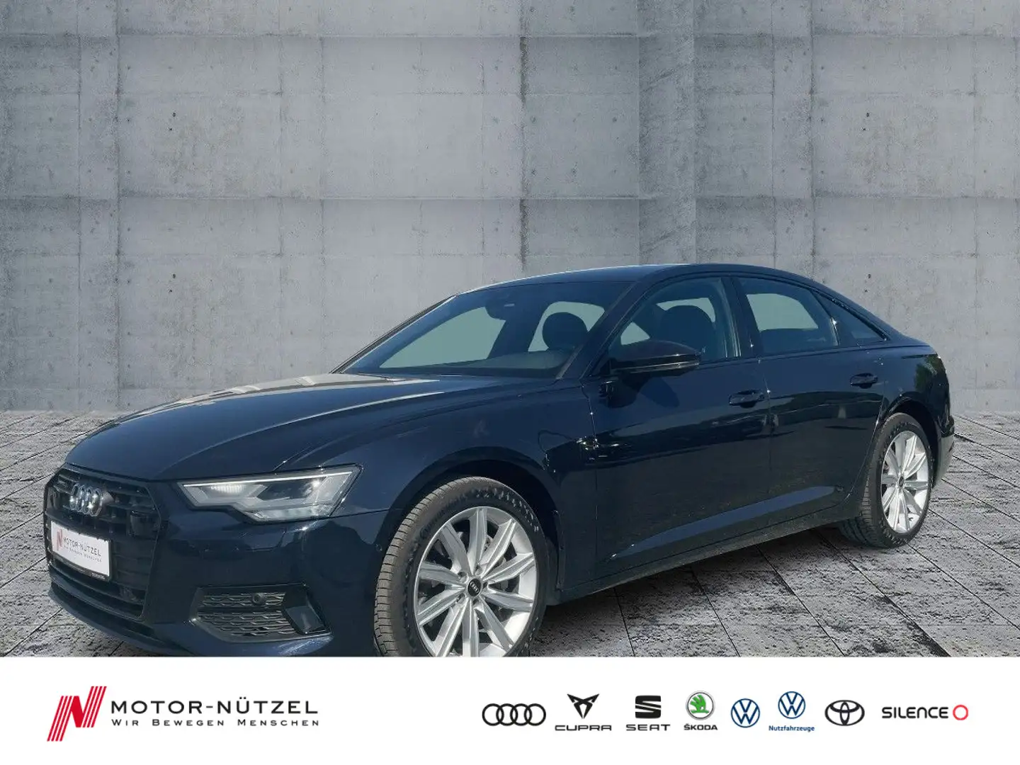 Audi A6 45 TDI QU S-TR SPORT 5JG+LED+NAV+VC Blau - 1