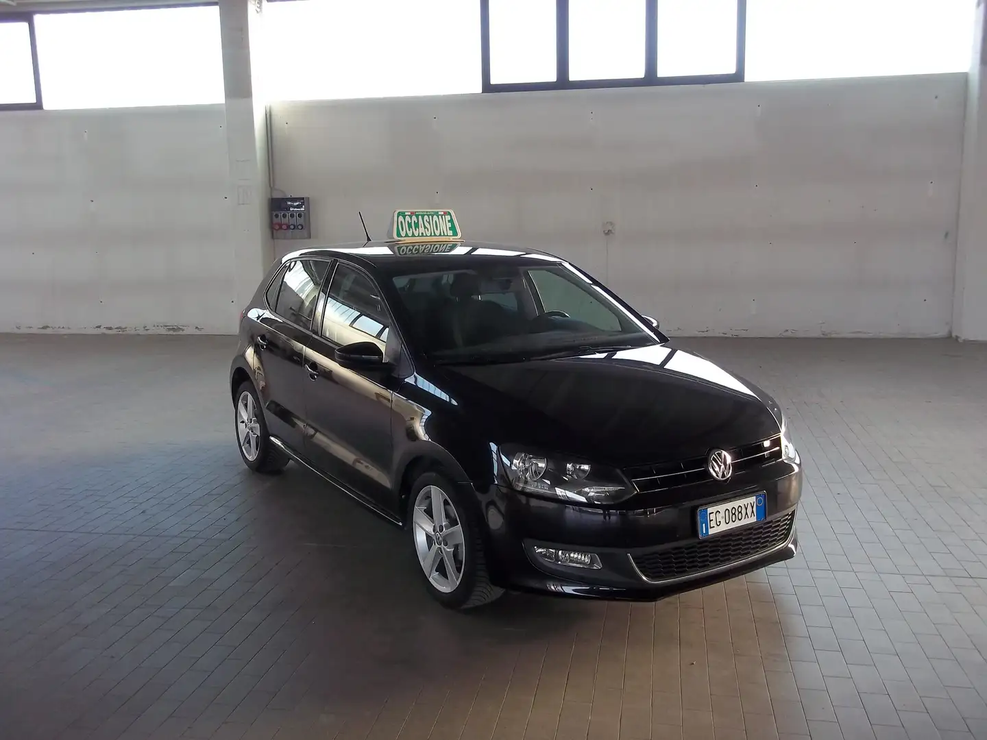 Volkswagen Polo Polo V 2009 5p 1.4 Highline PER NEO PATENTATI Nero - 2