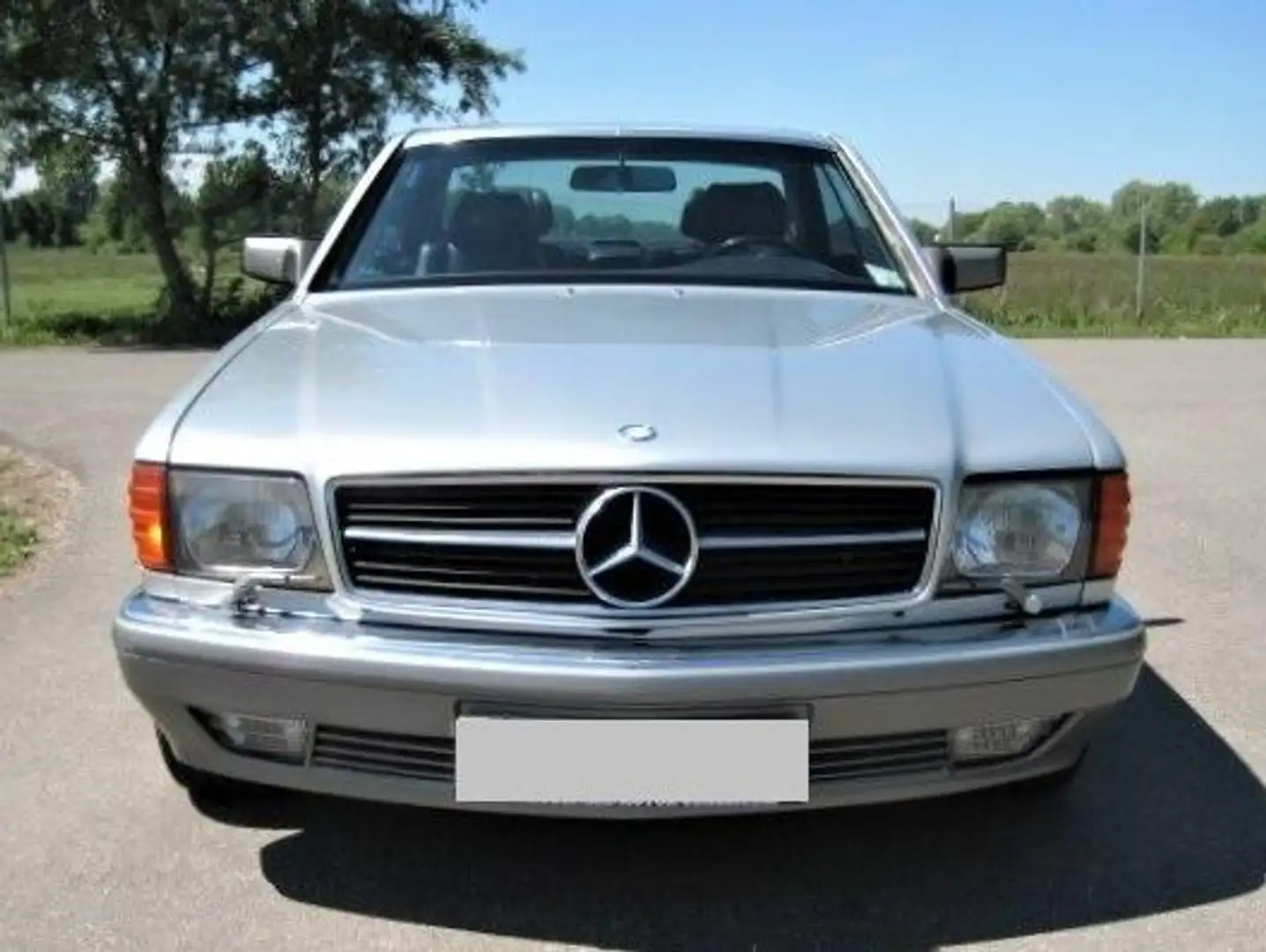 Mercedes-Benz 560 560 SEC,1.Hd aus Sammlung, Standhzg uvm, ex CH Silber - 2