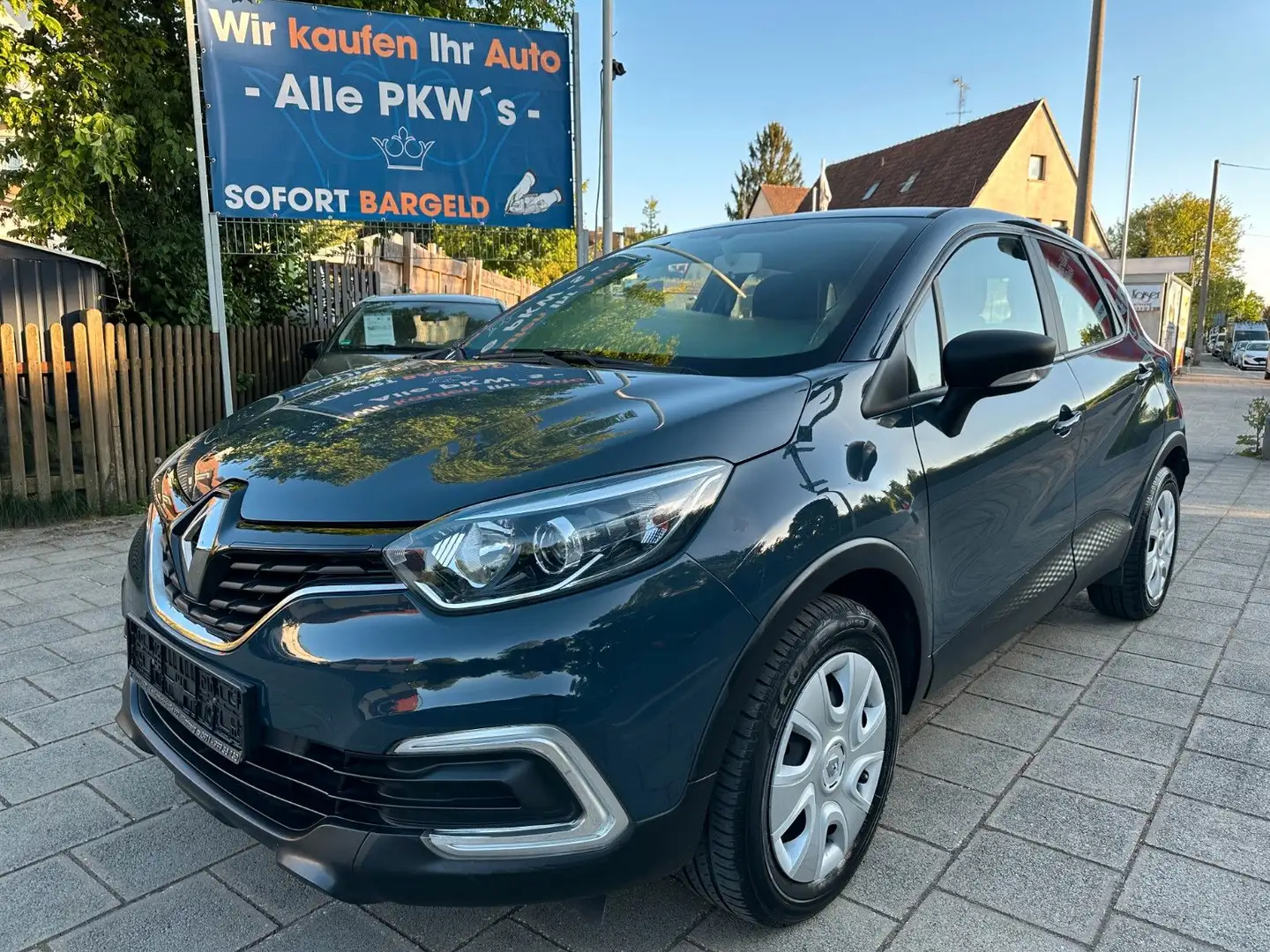 Renault Captur Limited 1 HAND/SHZ/TEMPOMAT/8 FACH Bleu - 1