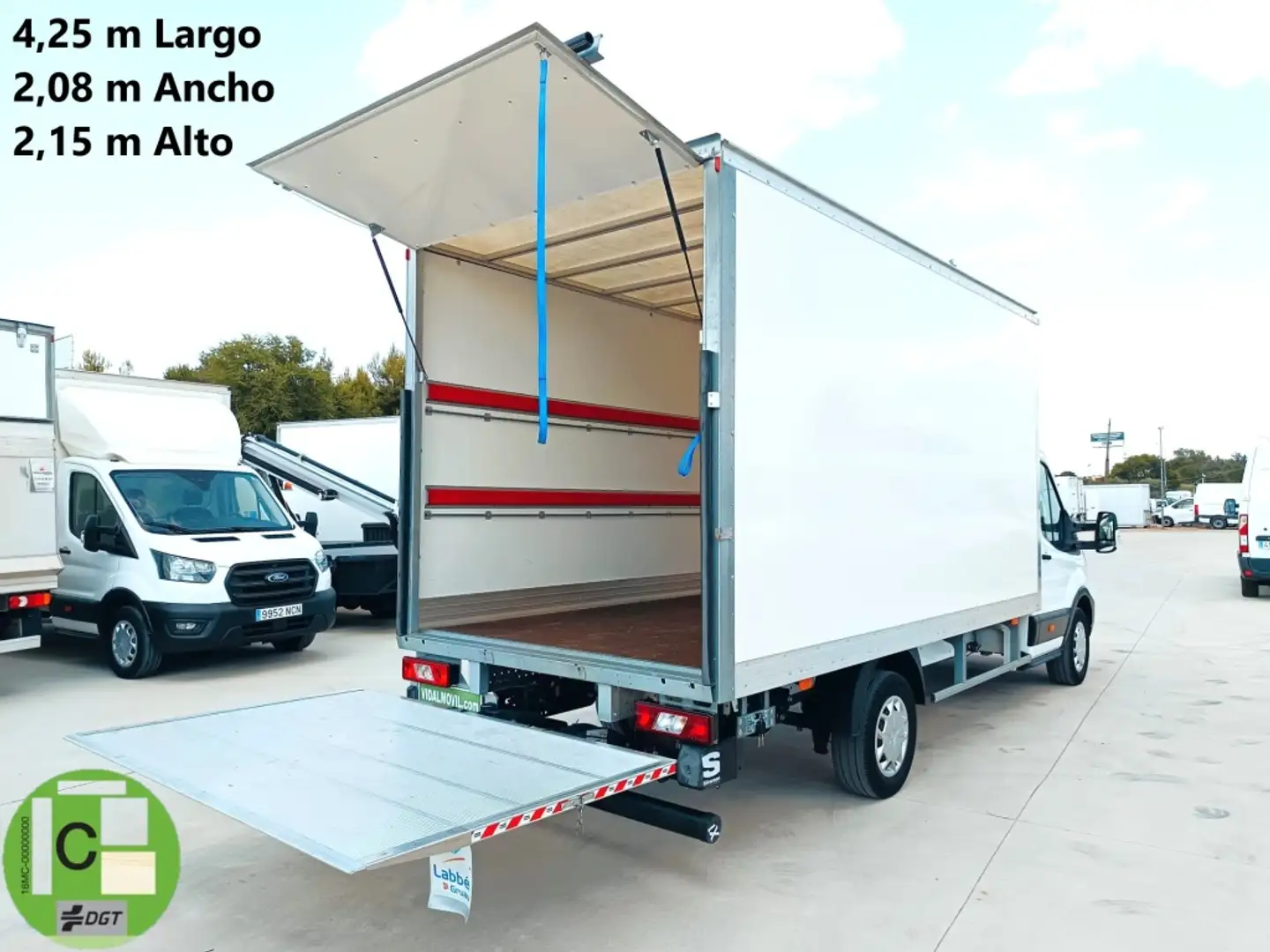 Ford Transit FT 350 L4 Chasis Trend Tr. Tra. 130 Blanco - 1