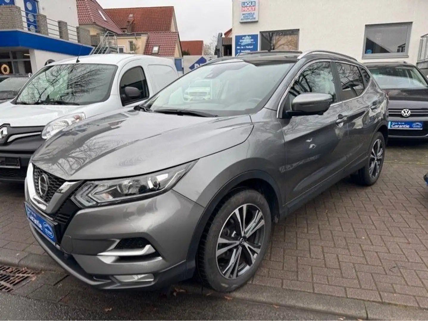 Nissan Qashqai N-Connecta/Navi/Kamera/Panorama Grau - 1