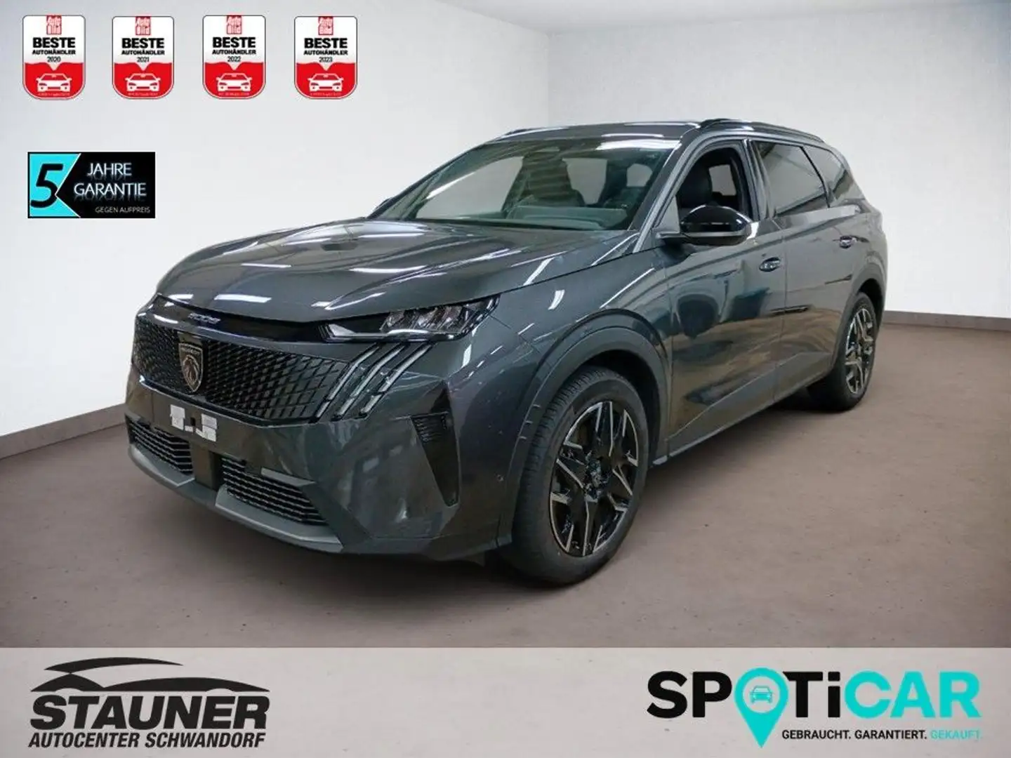 Peugeot 5008 ALLURE HYBRID DSC6 *7 SITZER*SHZ*PDC*KAMERA Gris - 1