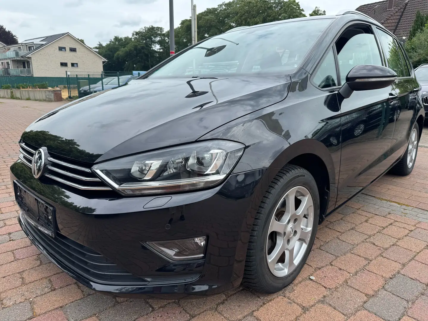 Volkswagen Golf Sportsvan Comfortline /DSG+NAV+SHZ+ AHK Schwarz - 2