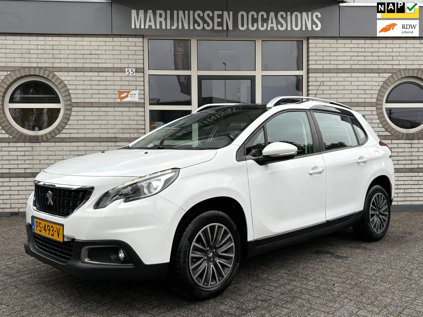 Peugeot 2008 1.2 PureTech Active |Navi,Carplay,Airco| Bianco - 1