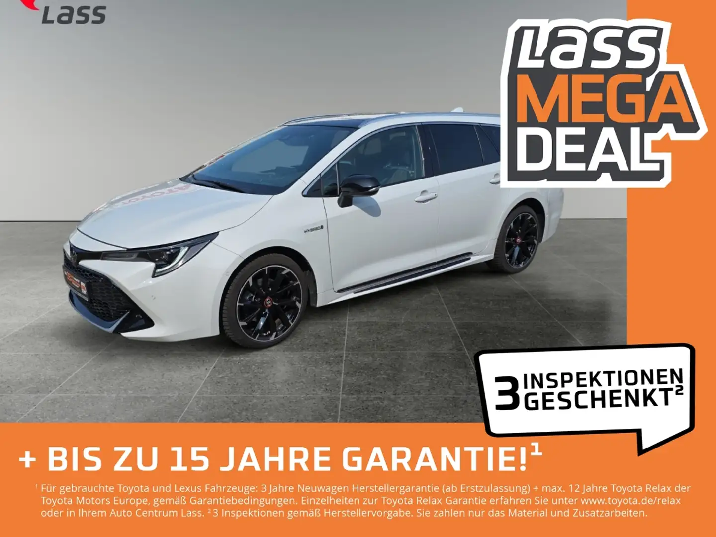 Toyota Corolla TS 2.0 GR Sport +HeadUp+Panorama+LED+Navi Silber - 1