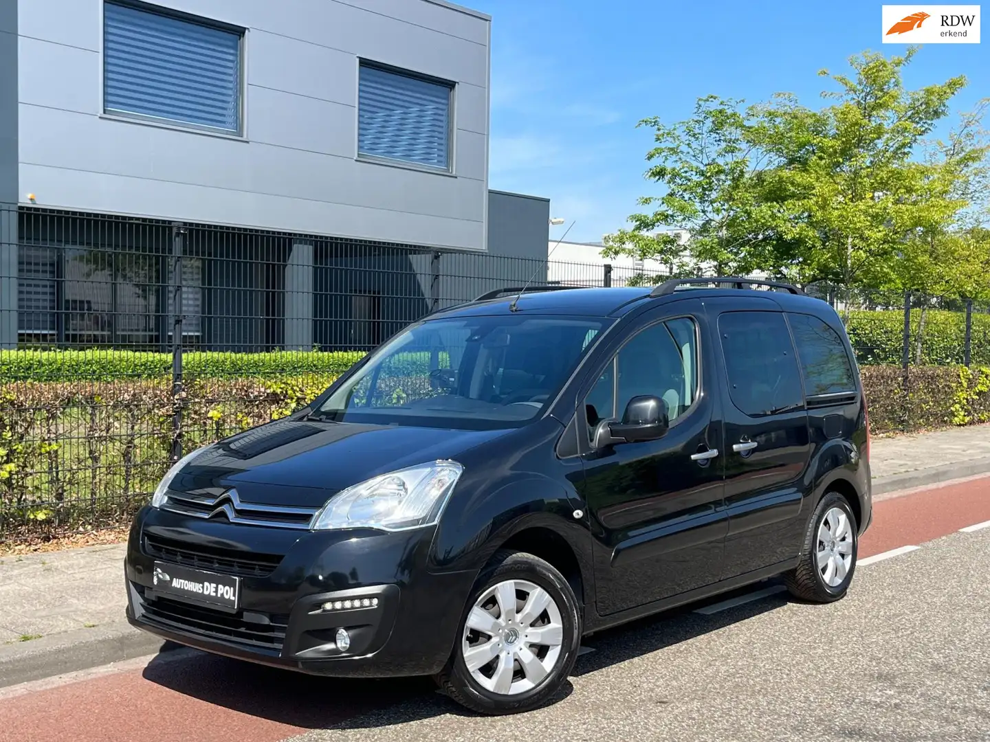 Citroen Berlingo 1.6 VTi Multispace Achteruitrij camera Cruise cont Negro - 1