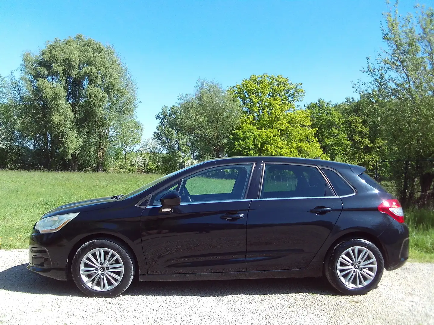 Citroen C4 Benzine 1.6 120PK 50dkm ! ALU sport Mooie staat Zwart - 1