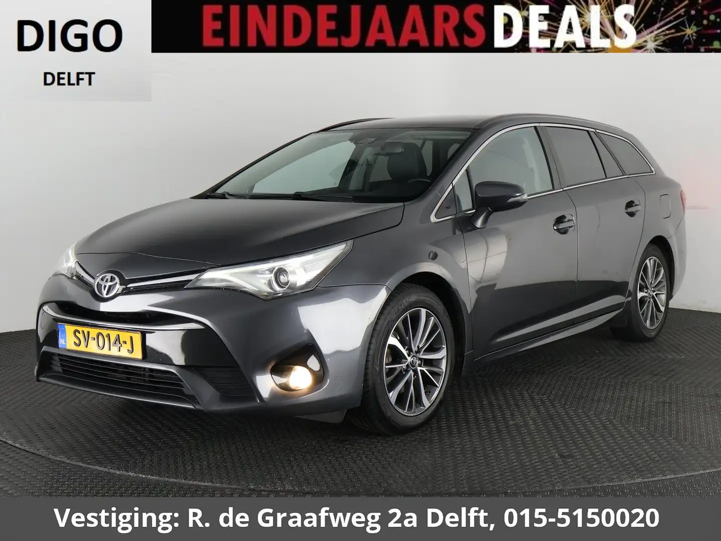 Toyota Avensis Touring Sports 1.8 VVT-i Dynamic | Dealer onderhou Grau - 1