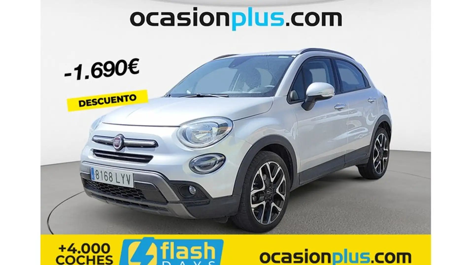 Fiat 500X 1.3 Firefly S&S Cross DCT 4x2 Gris - 1