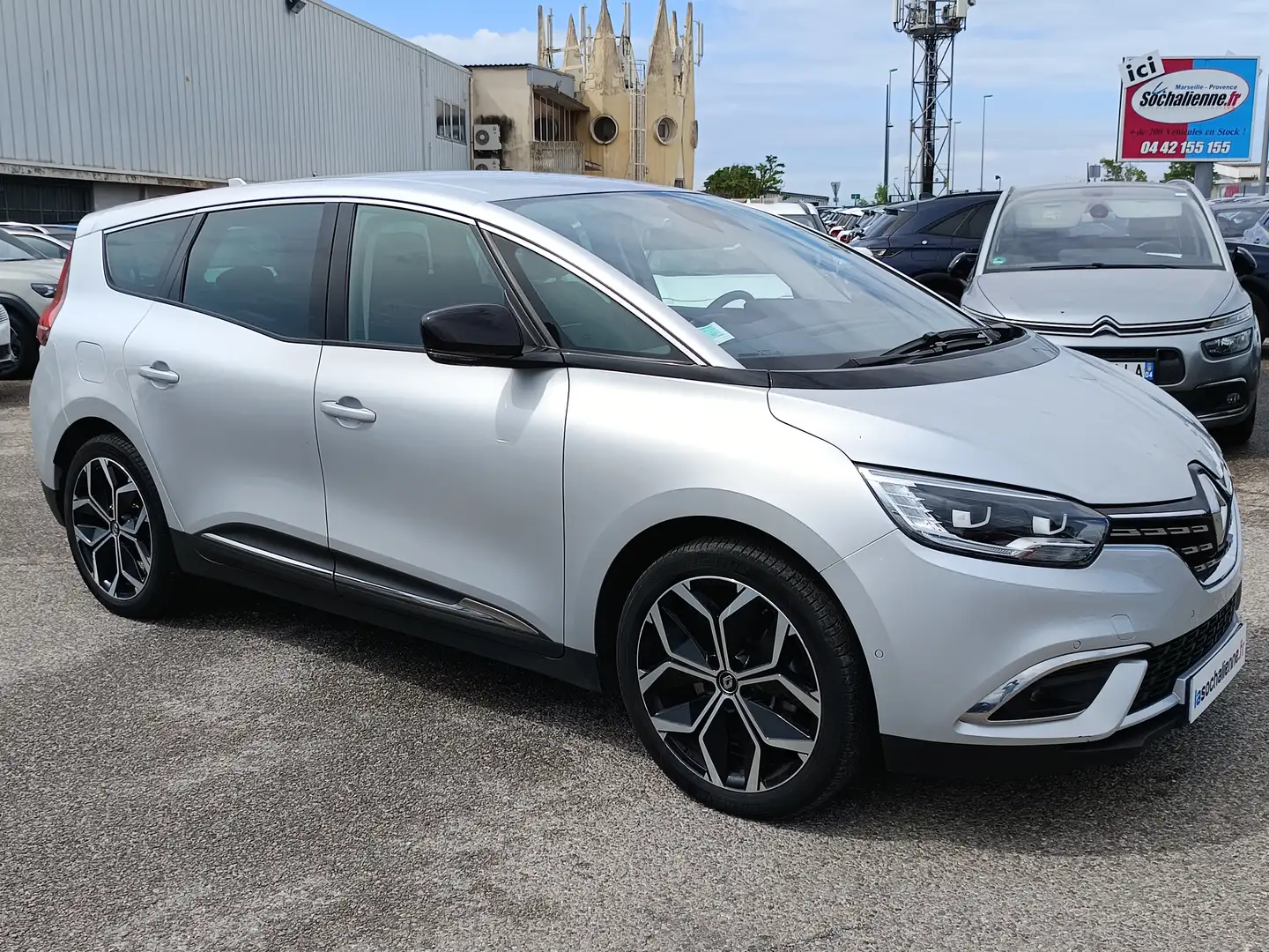 Renault Grand Scenic TCe 140 Energy Intens Gris - 2