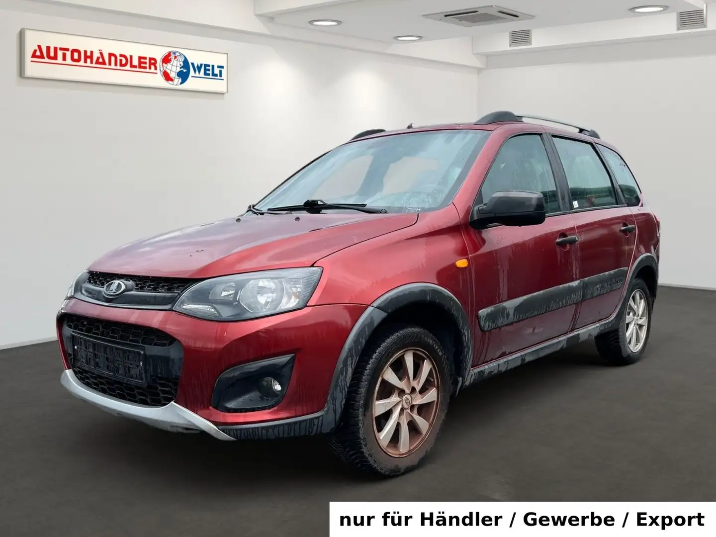 Lada Kalina 2 1.6 Luxus Cross 1.Hand Klima SHZ PDC Rosso - 1