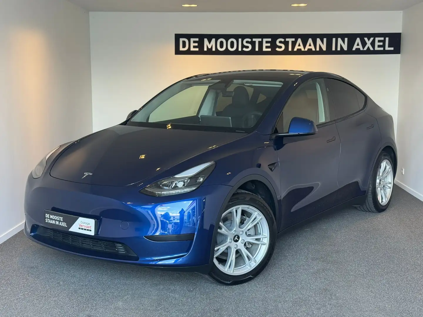 Tesla Model Y RWD 58 kWh Blauw - 1