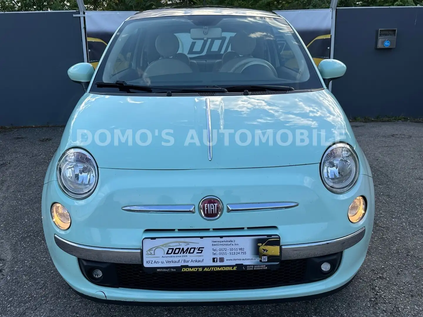 Fiat 500 Sport/Panoramadach/Klima Verde - 2