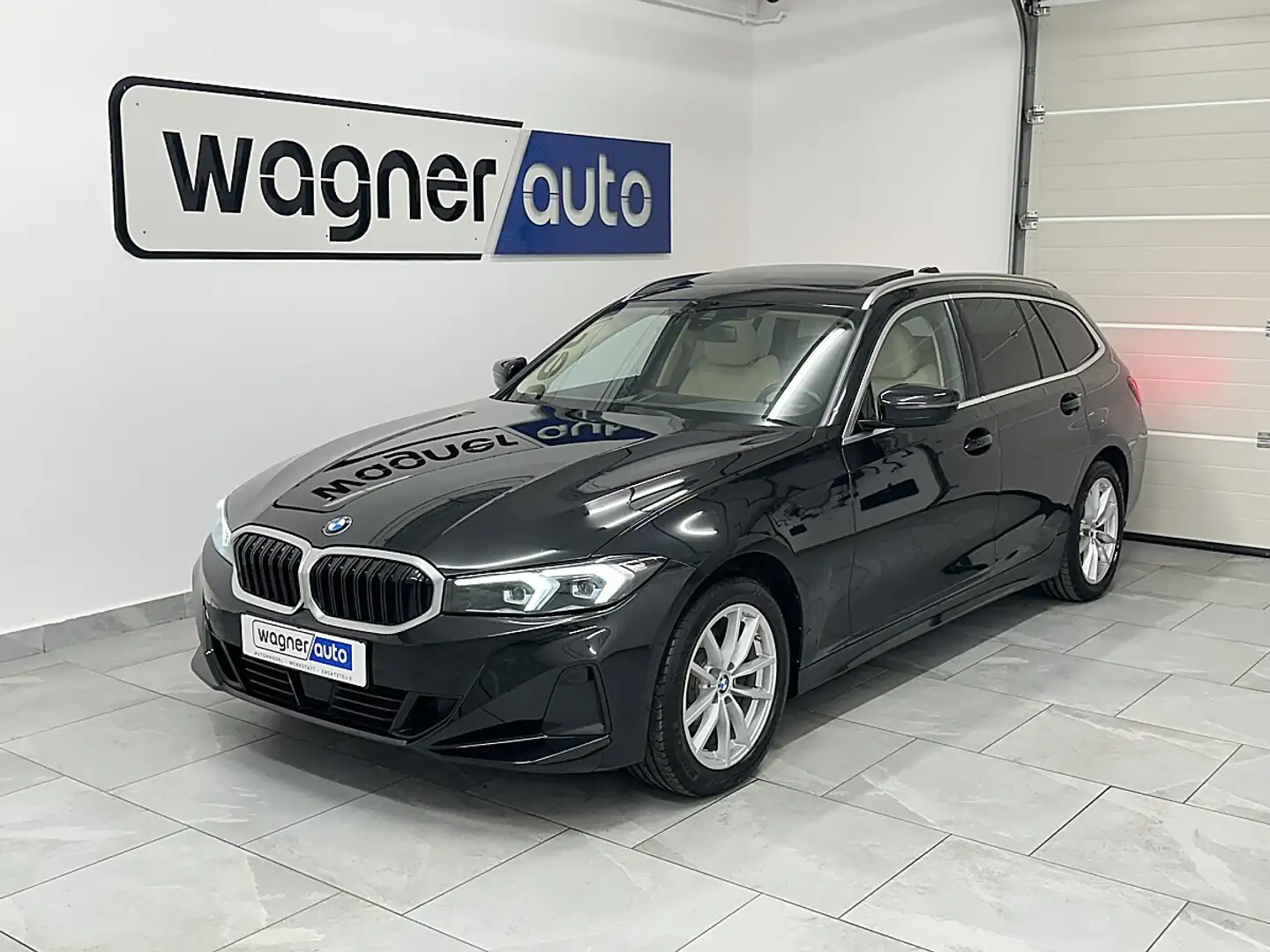 BMW 320 d 48 V xDrive Touring Aut. LED/ACC/Widscreen/Li... Schwarz - 2